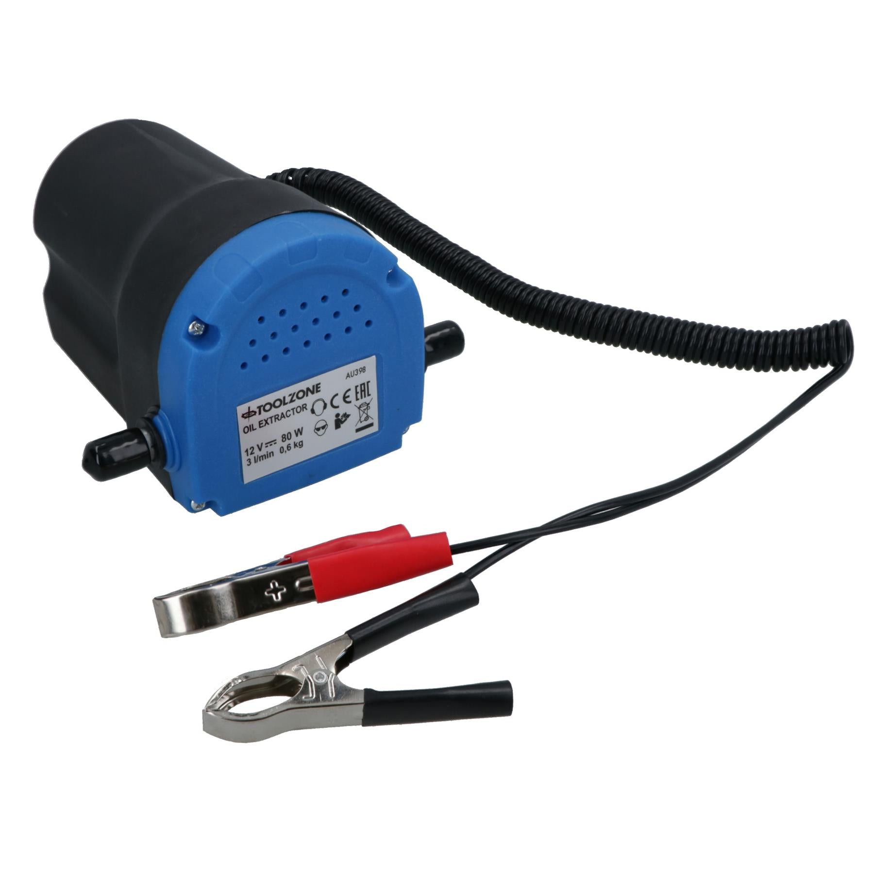12 Volt Oil Fluid Diesel Extractor Pump Transfer Removal Suction Oil Change 80w