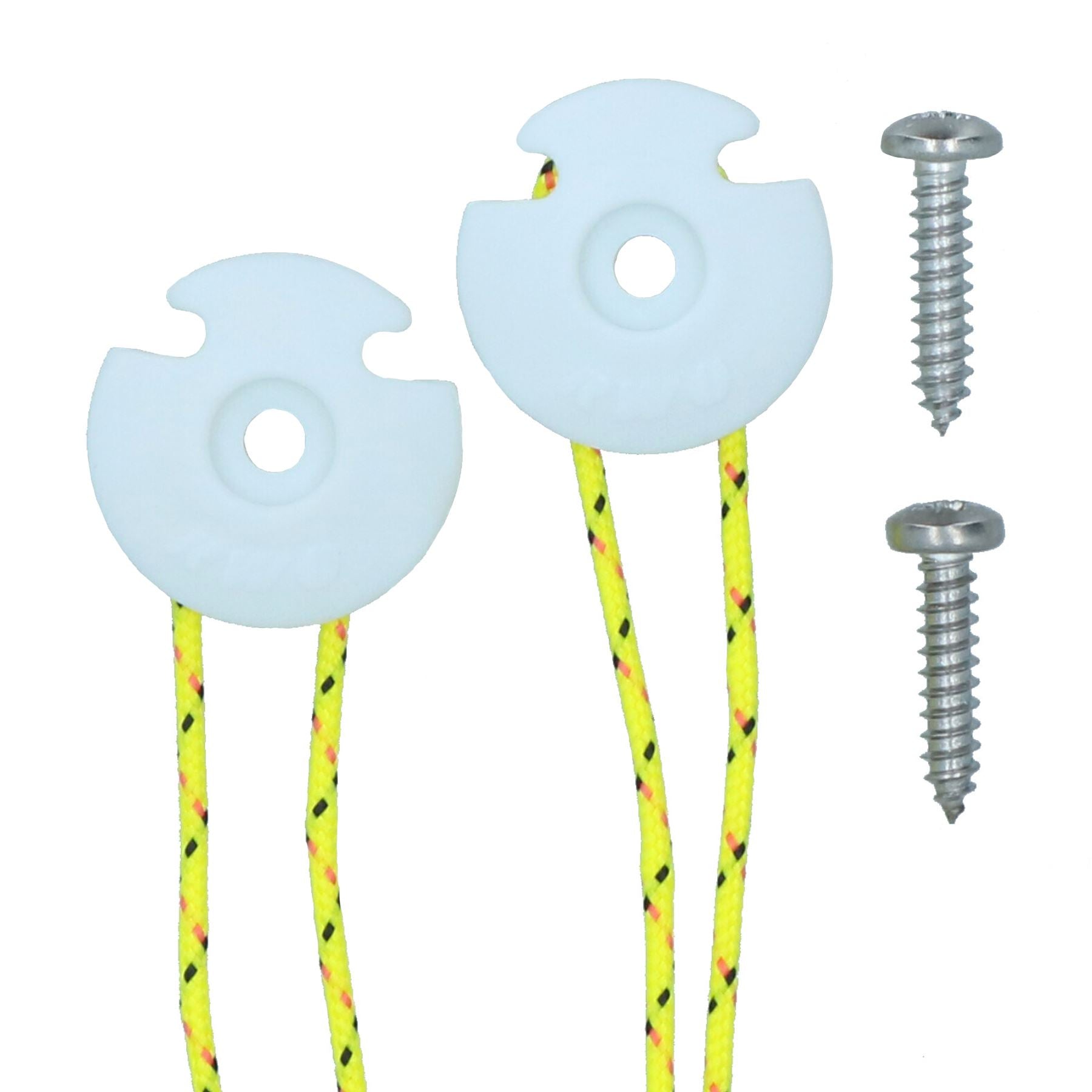 Lot de 2 cordages de drisse blancs RWO pour cloisons de pont