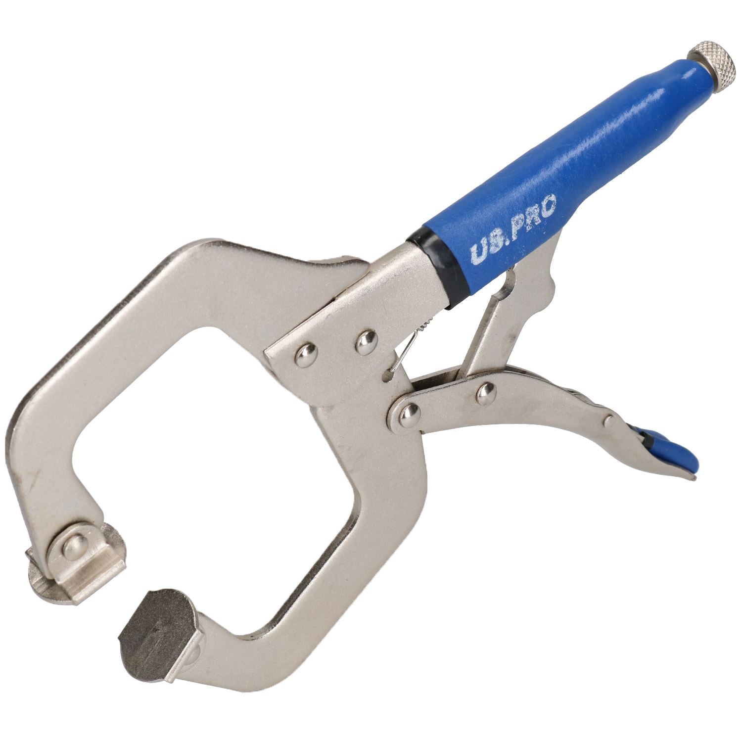Pince de serrage en C de 11" / 280 mm Fixation Poignée de maintien Dégagement rapide