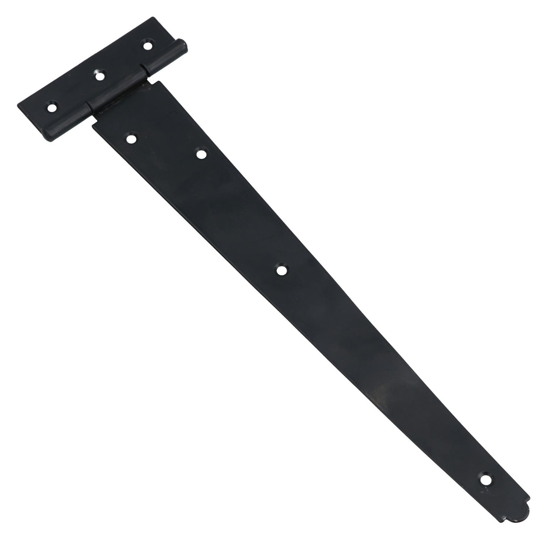 Heavy Duty T Tee Hinge For Sheds Gates Black Powder Coated Finish 4 – 18 Inch