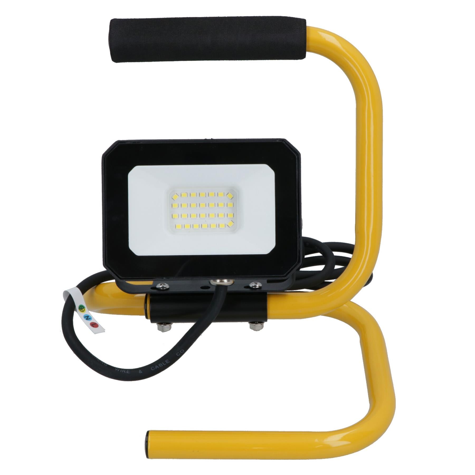 10 Watt LED Work Light Floodlight Garage Workshop 800 Lumens + Stand UK Plug