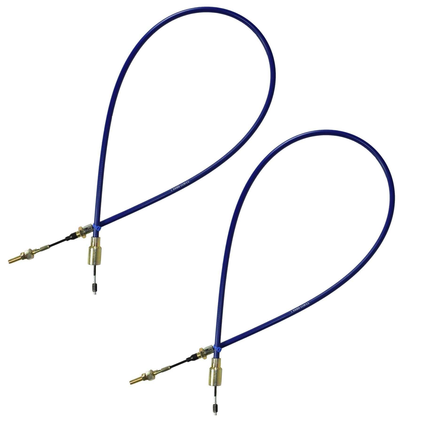 2er-Pack langlebige ALKO-Schnellspann-Bremskabel mit Pilzkopf, 770 mm