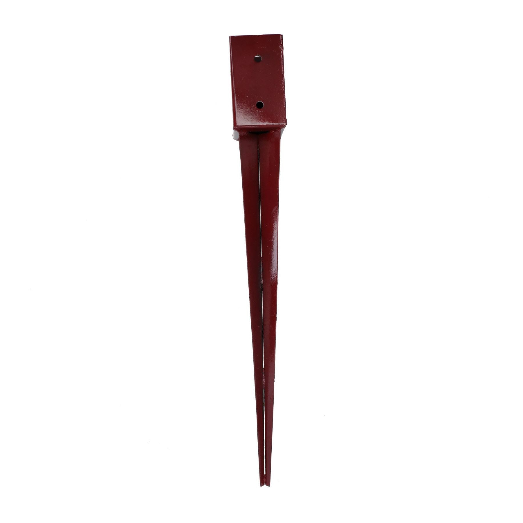 Support de poteau de clôture avec piquet à enfoncer pour poteaux 75 mm x 75 mm