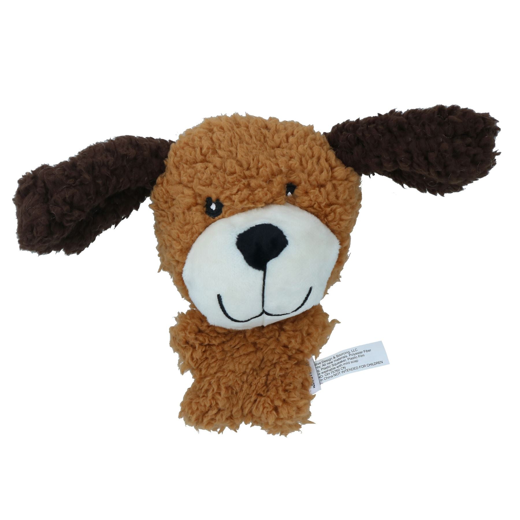 Jouet en peluche sans rembourrage Aroma Big Head Flattie, apaisant à la lavande pour chien, cadeau