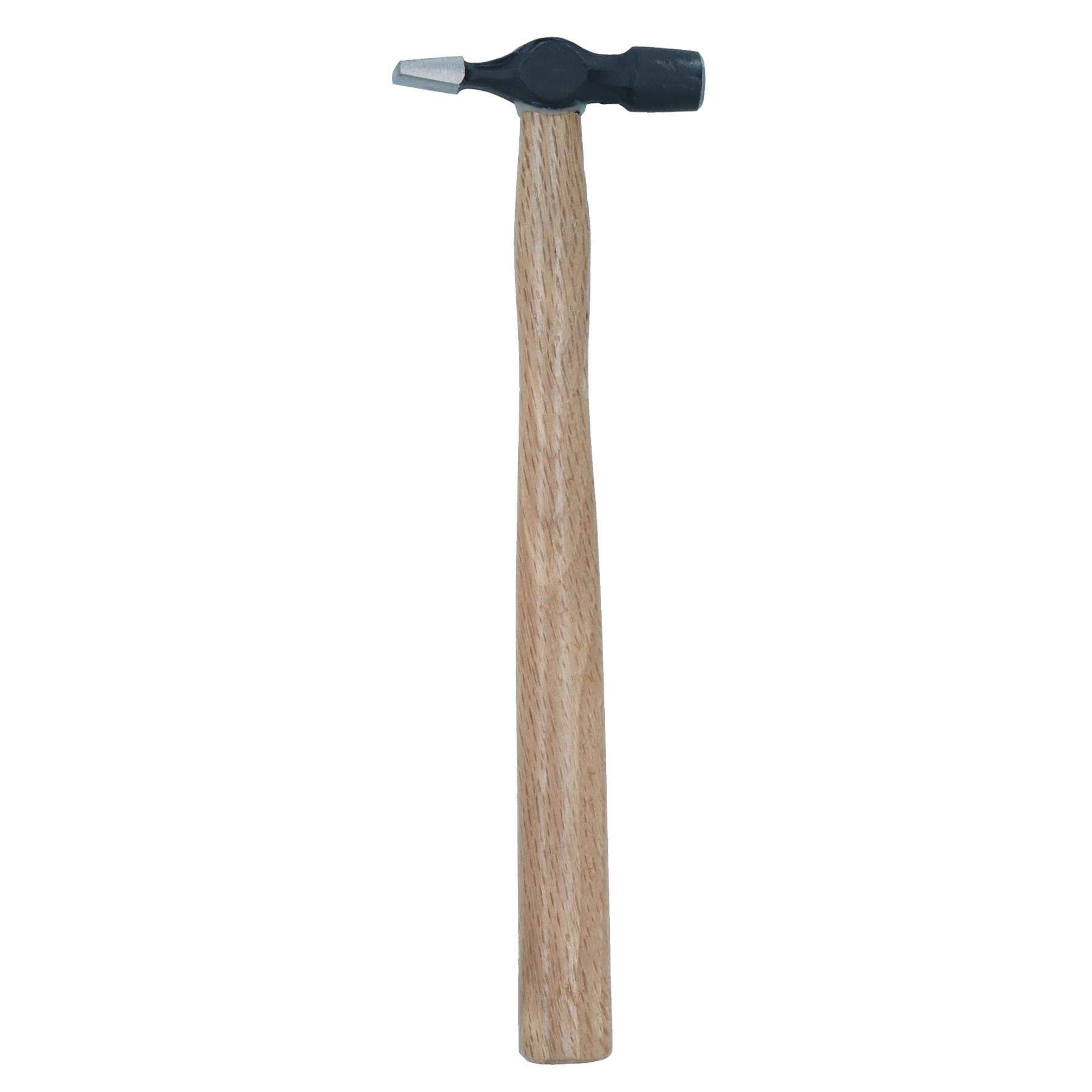 4oz 14mm Cross Pein Hammer Beech Handle Carpenters Wood Panel Nails