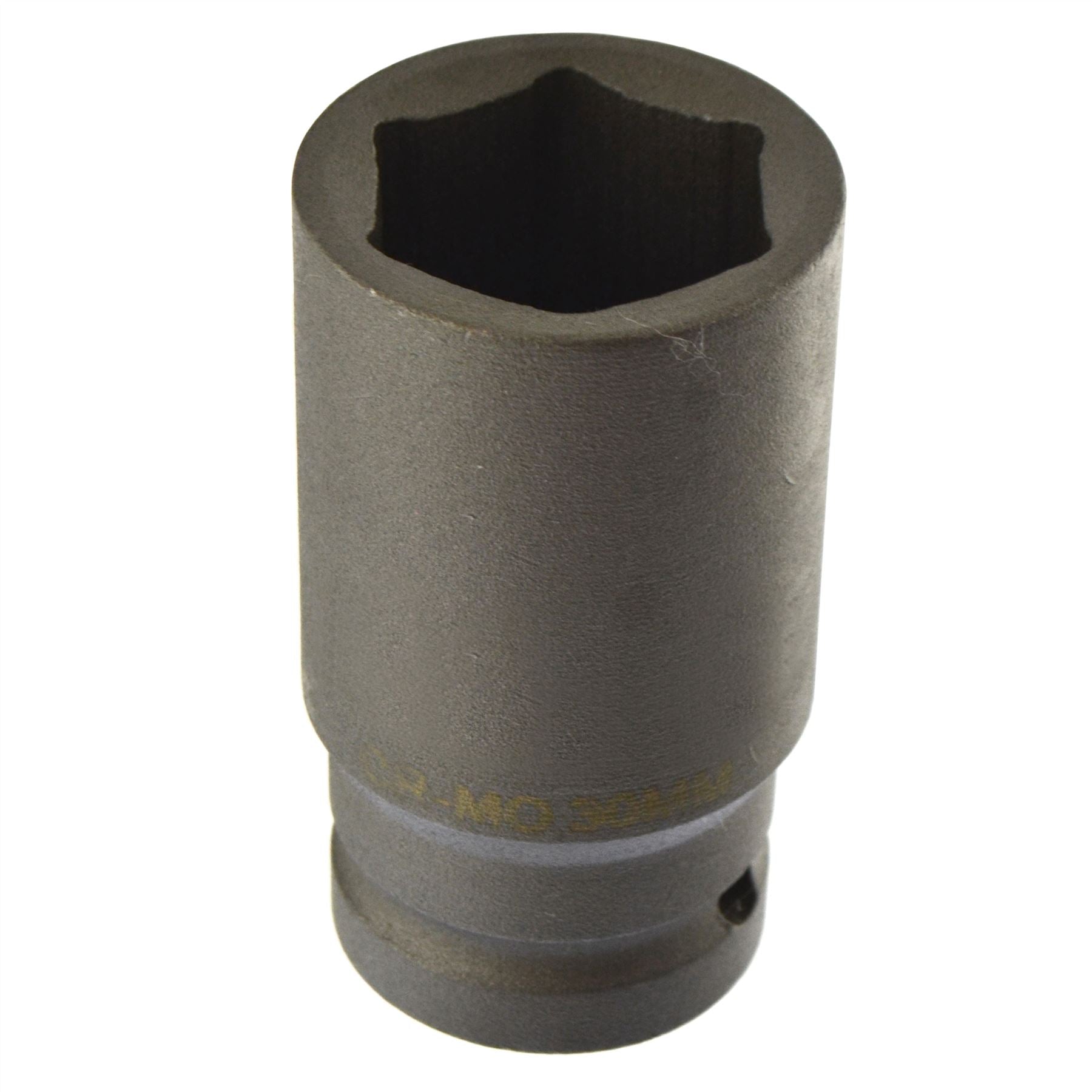 30mm Metric 3/4 Drive Double Deep Impact Socket 6 Sided Single Hex Thick Walled