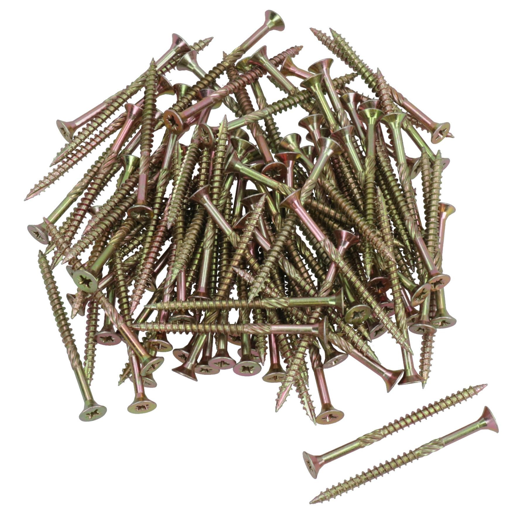 Vis à bois à tête fraisée 5,0 x 70 mm Bord dentelé pour éviter les fissures PZ2