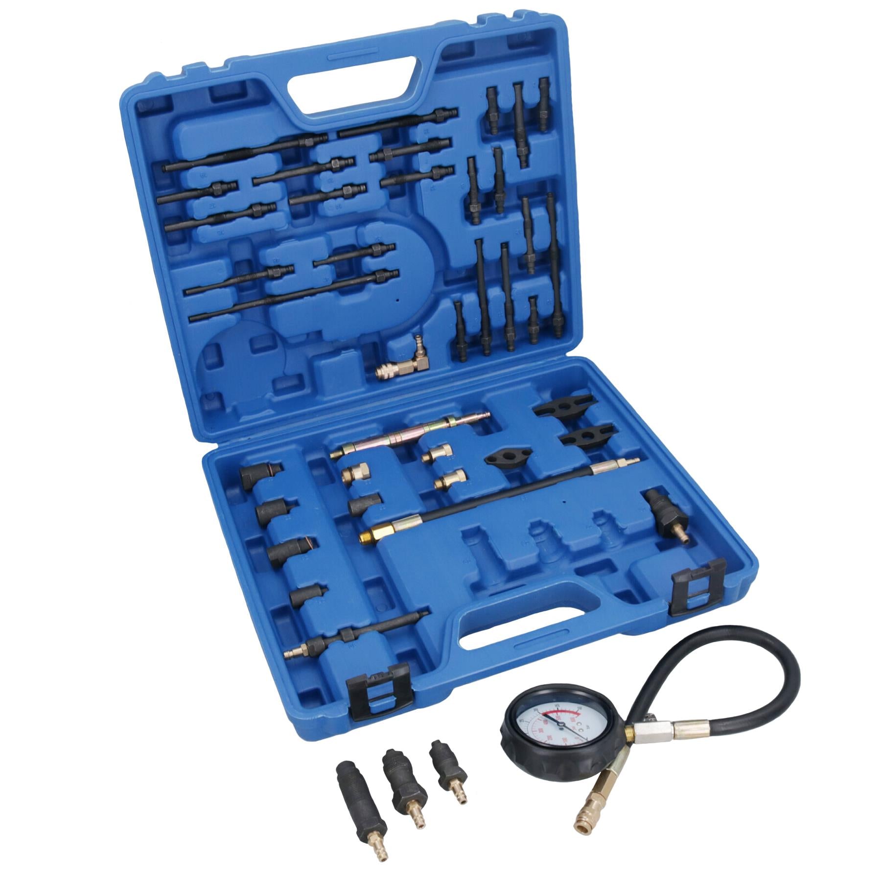 Master Petrol Diesel Engine Test Kit Compression Tester Universal Full Instructions