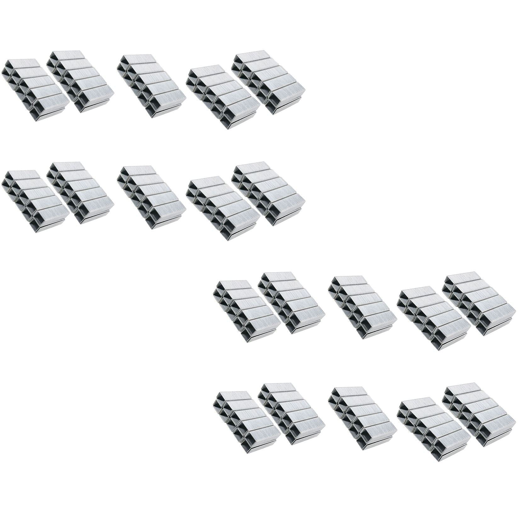 Agrafes à fil plat de 10 mm pour agrafeuse stationnaire robuste, packs de recharge pour pistolet agrafeur