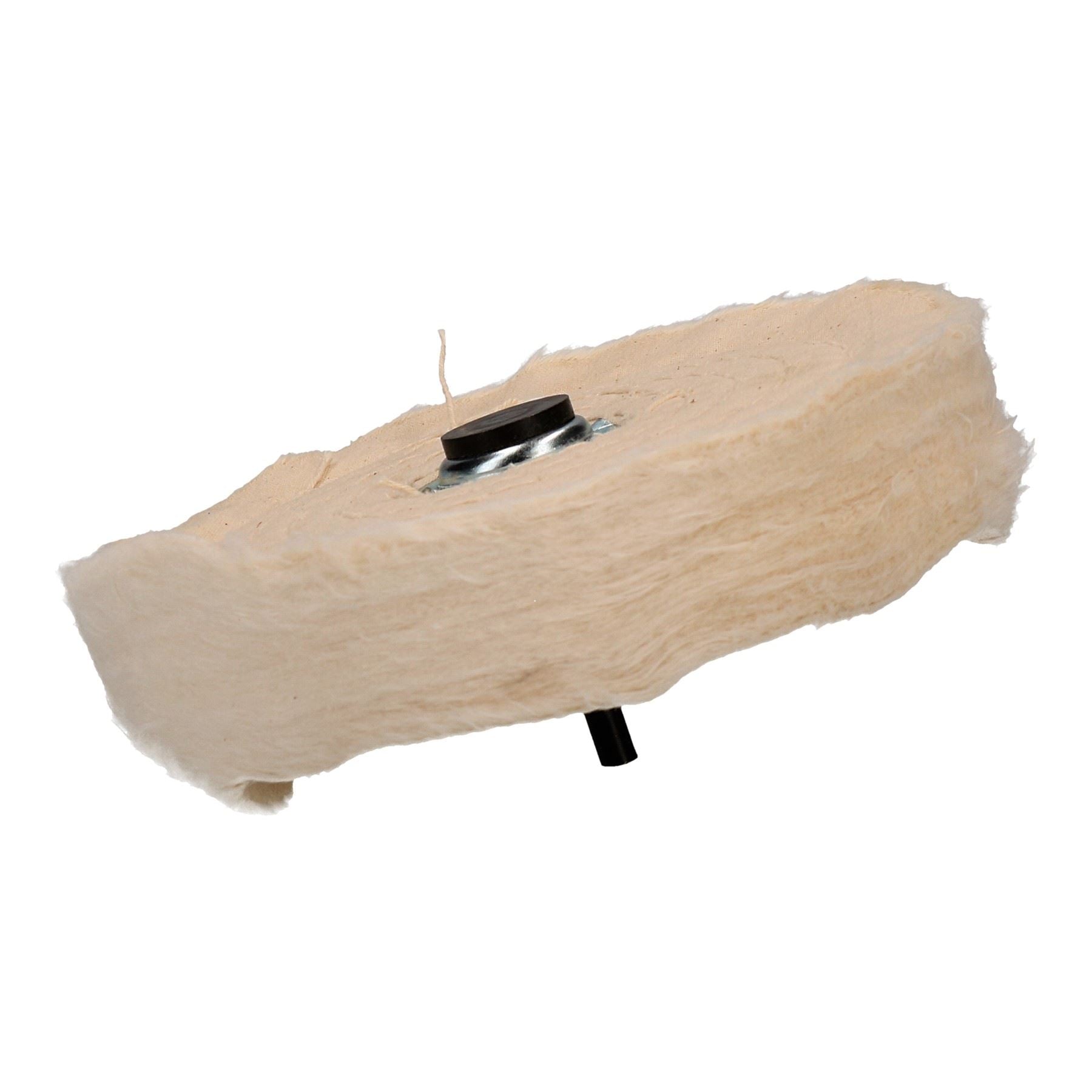 6 "150mm Weiche Polieren Polieren Mop Reinigung Rad mit 6mm Spindel Bohrer Verwenden