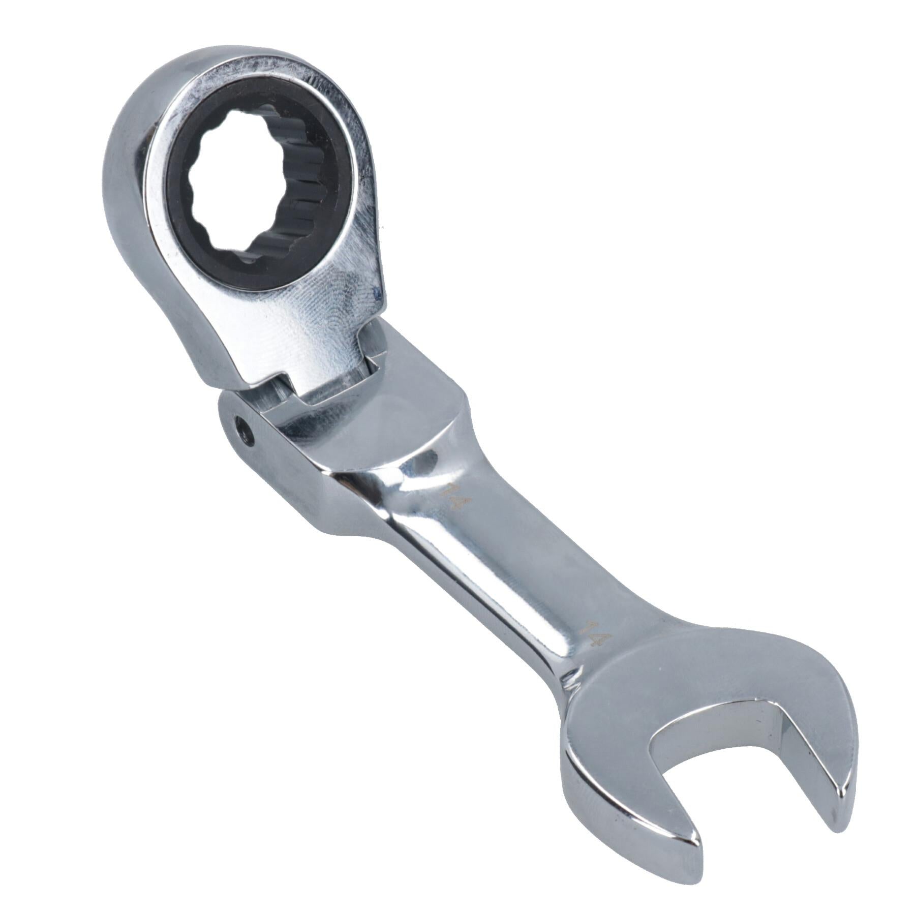 Jeu de clés mixtes à cliquet flexibles courtes métriques MM 8 mm – 19 mm