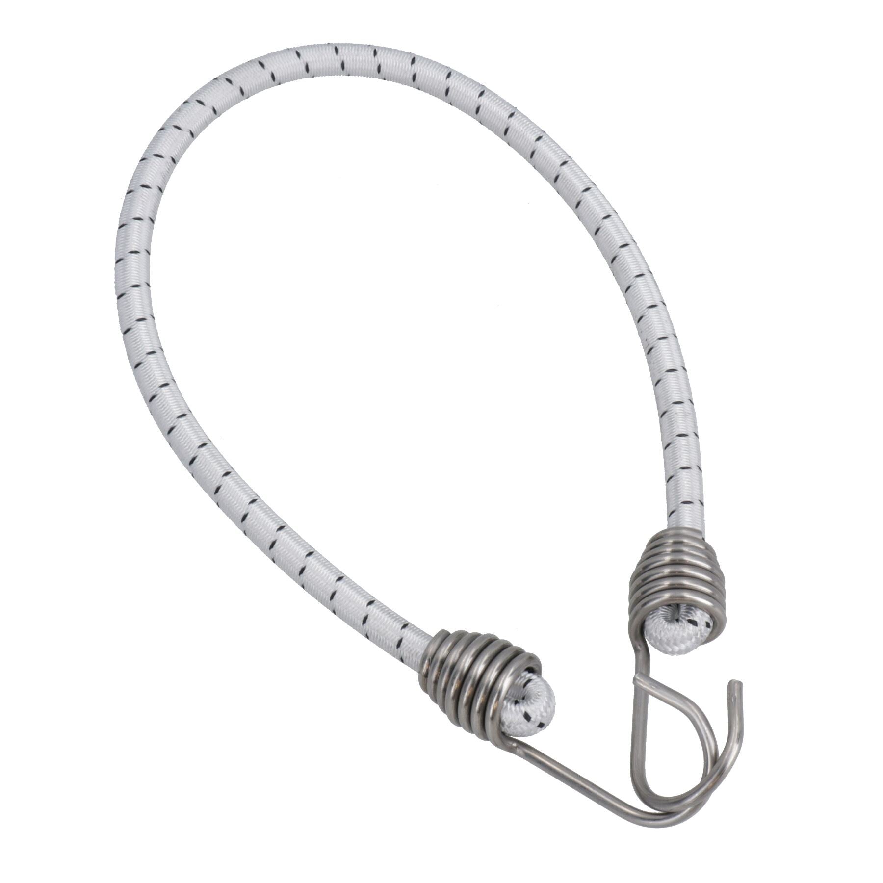 Corde élastique de 30 po avec crochets en acier inoxydable pour bateau marin