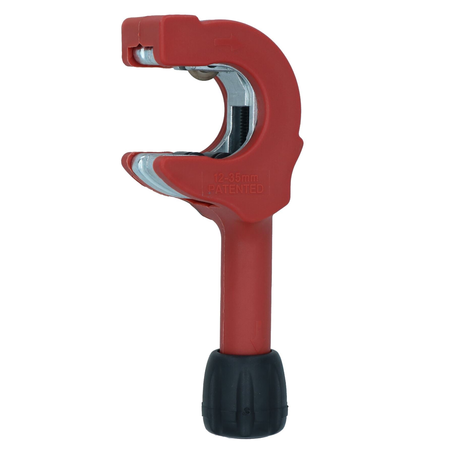 Coupe-tube à cliquet réglable pour tubes en cuivre et acier inoxydable, d'une seule main, 8 mm - 67 mm