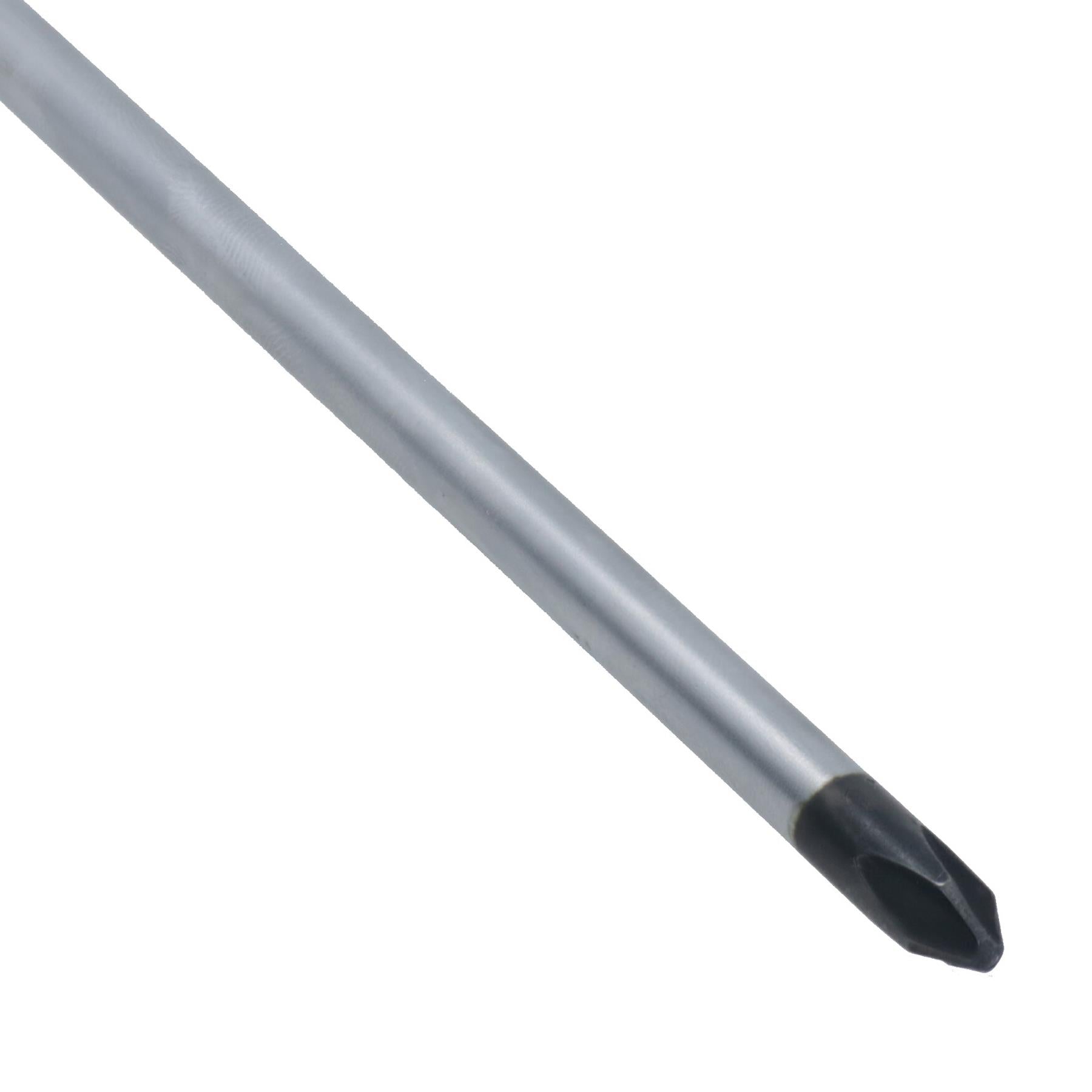 PH2 Phillips extra langer Schraubendreher, Gesamtlänge 400 mm, mit Gummigriff, TE549
