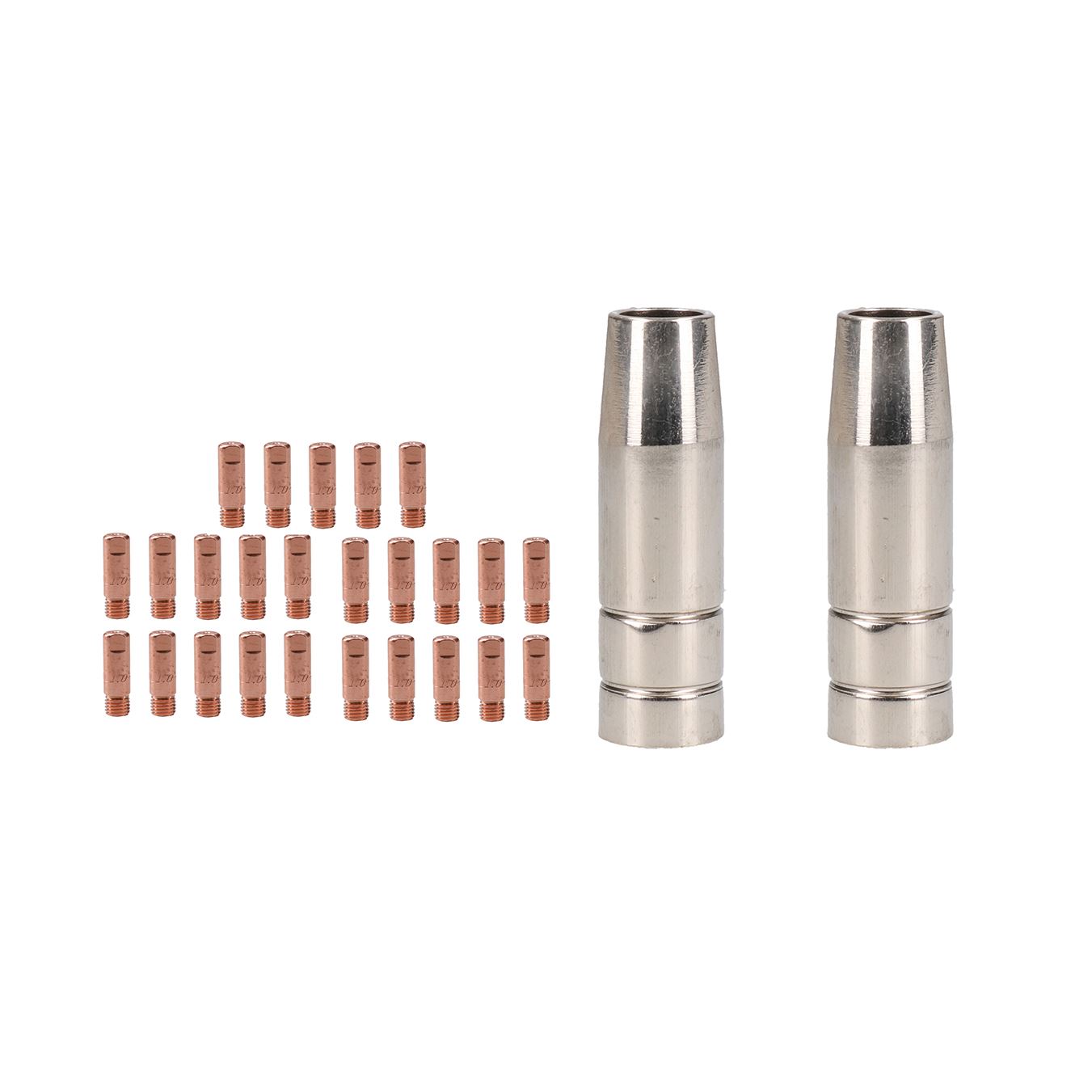 Cebora 130 & 110 / Snap On 130 2 x carénage / buse et embouts de soudage