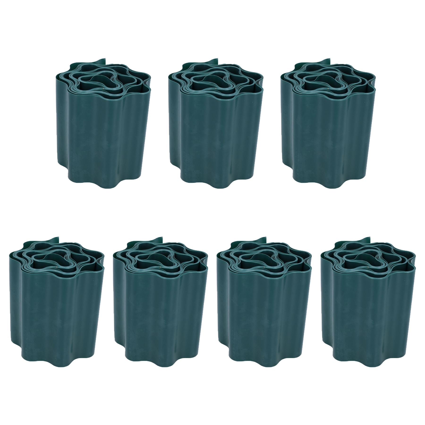 Bordure de pelouse en plastique flexible pour jardin, 12 cm de haut