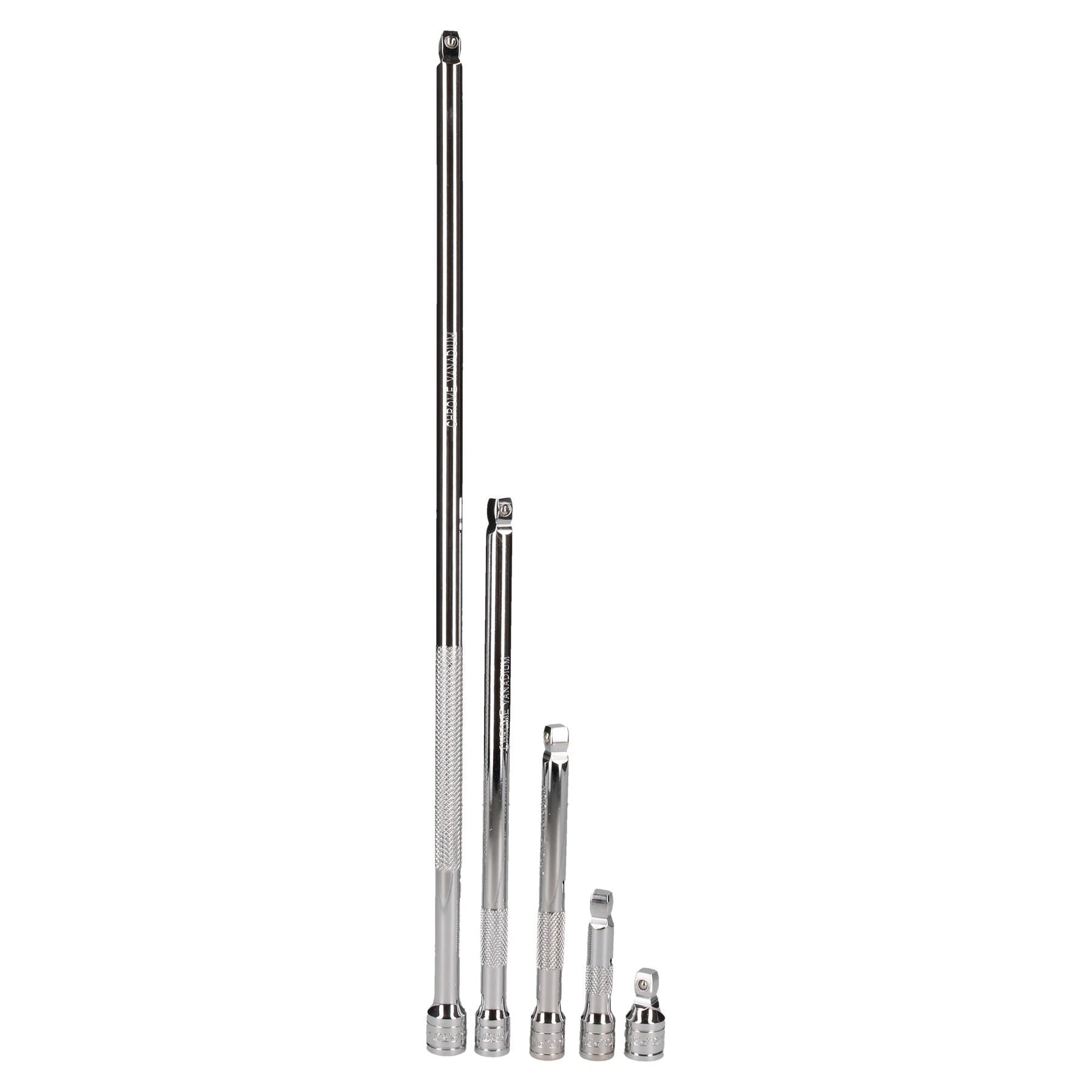 Jeu de 5 rallonges oscillantes pour entraînement 3/8" 38 mm - 450 mm AT616