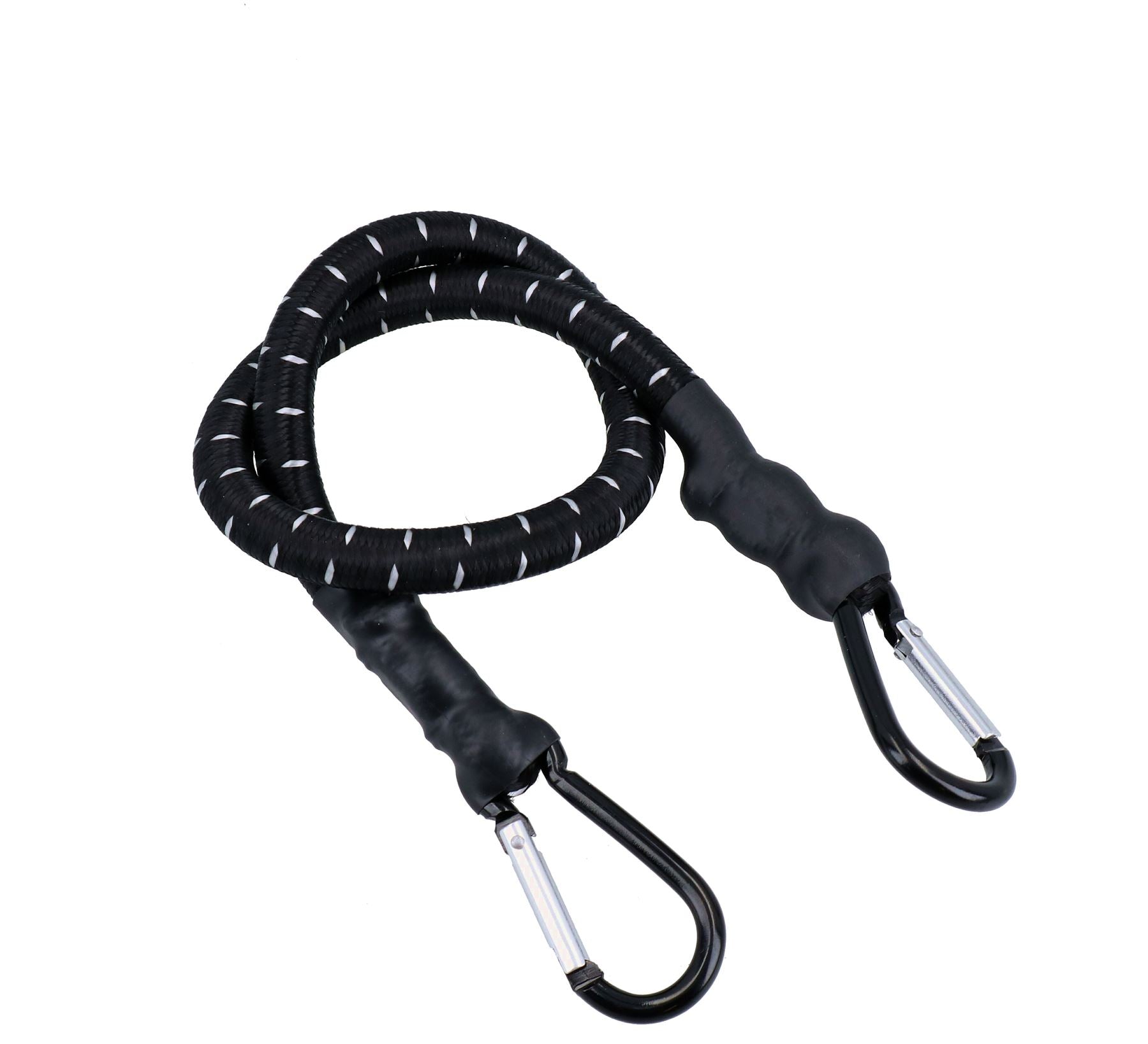 Sangle élastique de 24 po avec mousquetons en métal et support de fixation pour attache