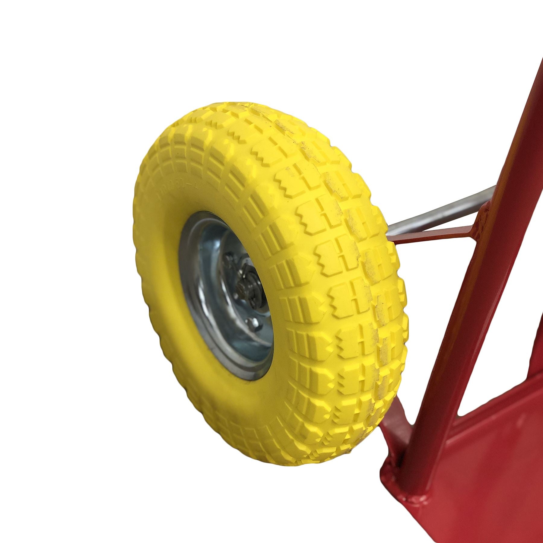 Sackkarre 600lb mit pannensicheren Schaumrädern Stahlhandwagenstapler
