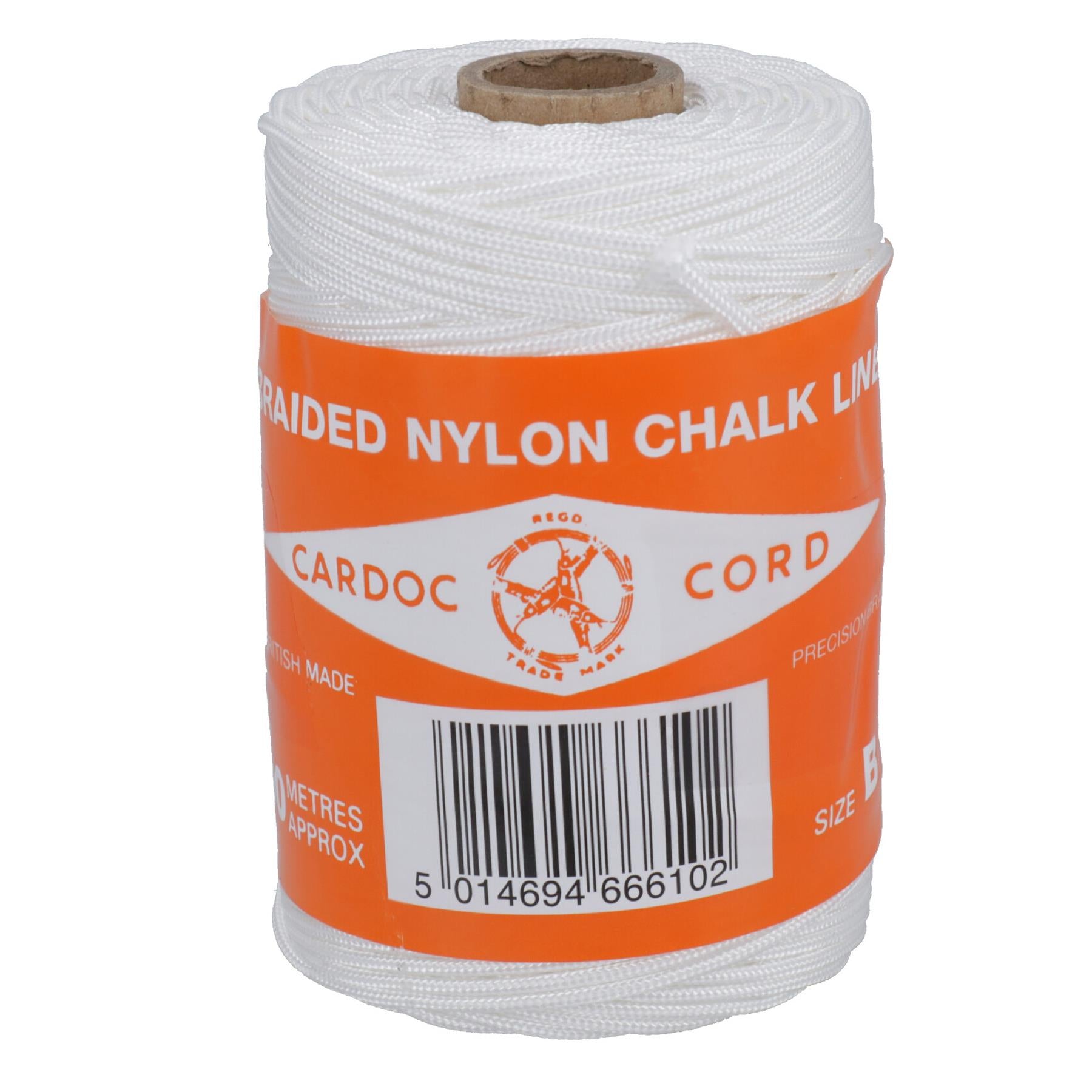 Cardoc B geflochtene Schlagschnur aus Nylon zum Verlegen von Ziegelsteinen und zum Bauen einer geraden Linie