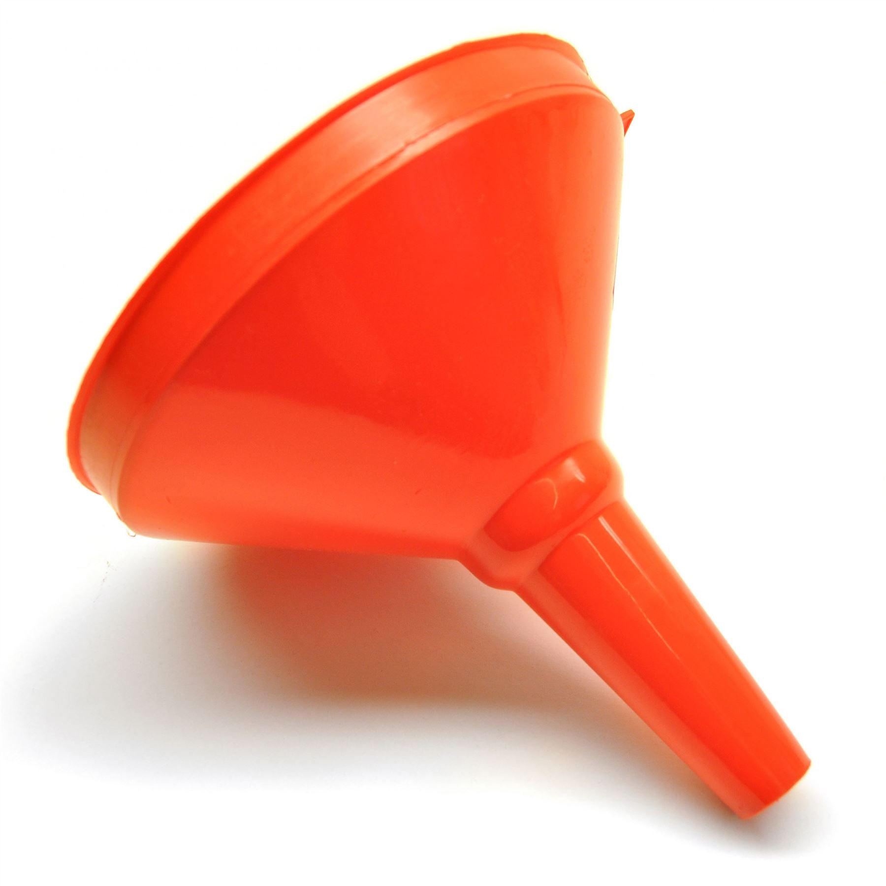 Entonnoir avec bec verseur fixe à large ouverture de 200 mm pour huile, carburant, essence, eau TE346
