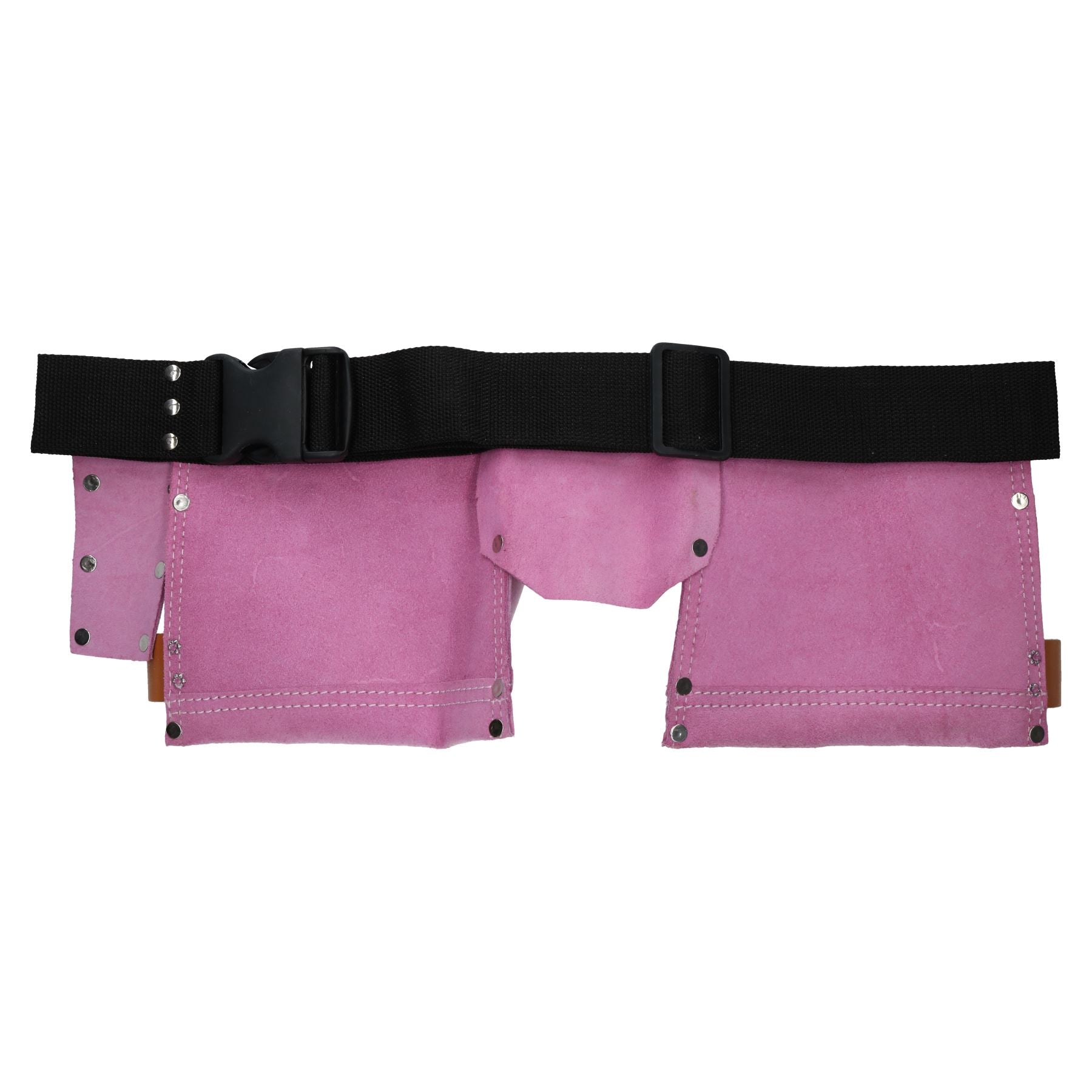 Rosa Leder Werkzeug Gürtel Builders Lagerung Tasche Werkzeug Tasche Halter 11 Taschen Loops