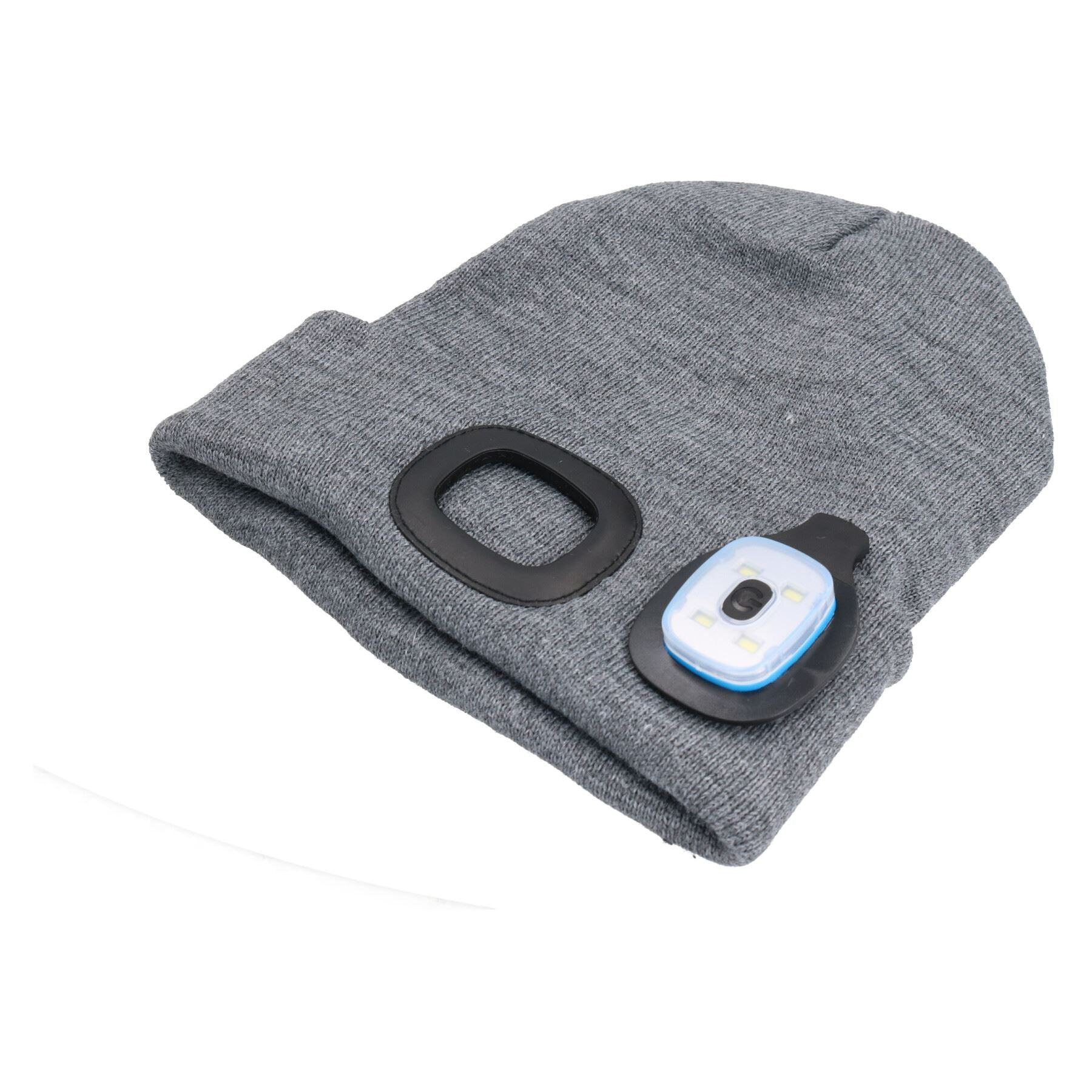 4 SMD LED Beanie Hut Licht USB Aufladbare Kopf Licht Taschenlampe Lampe Unisex