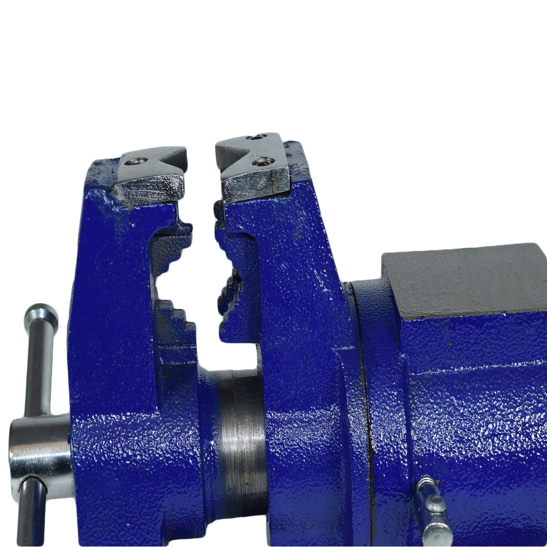 5" (125 mm) Schraubstock mit drehbarer Basis, Schraubstock, Amboss, Klemmhalter, Rohrgriffbacken, Eisenbank