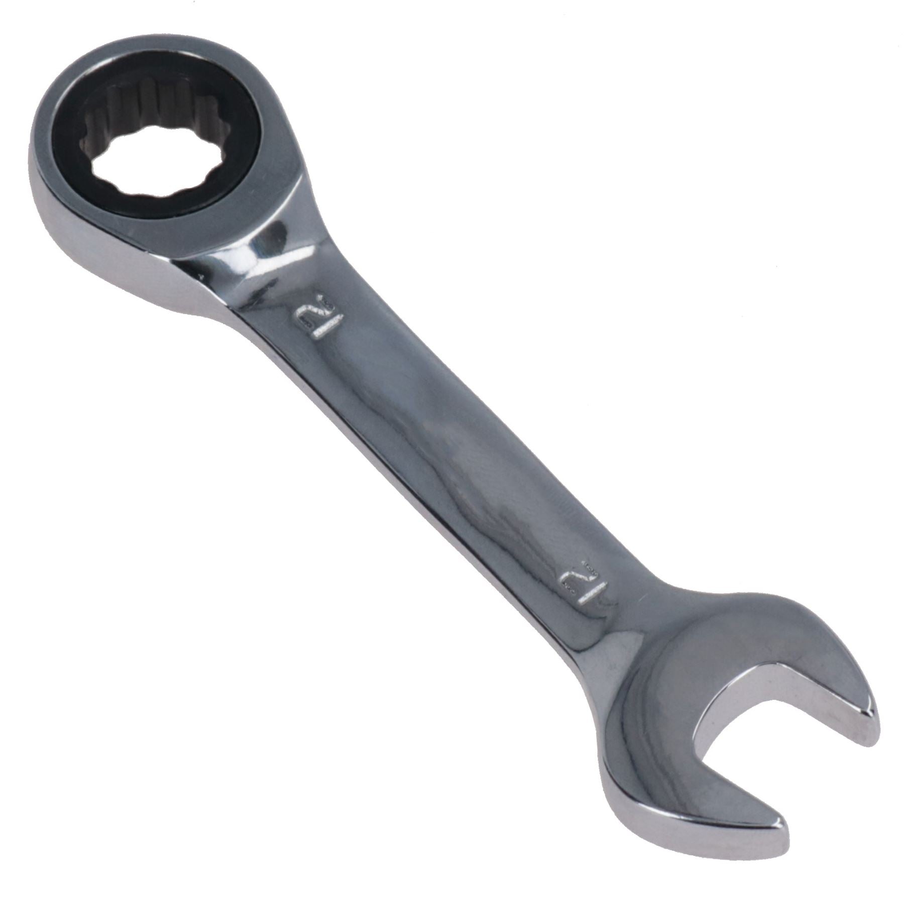 Clé mixte à cliquet courte métrique MM 72 dents 8 mm – 19 mm