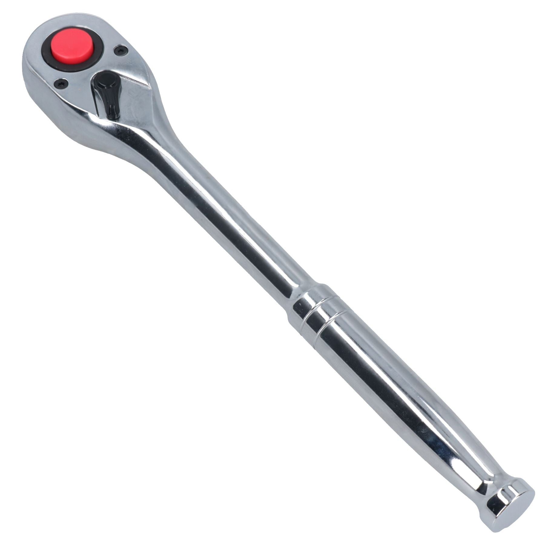 1/2-Zoll-Ratsche mit geradem Griff, 90 Zähne, Schnellspanner, umschaltbar