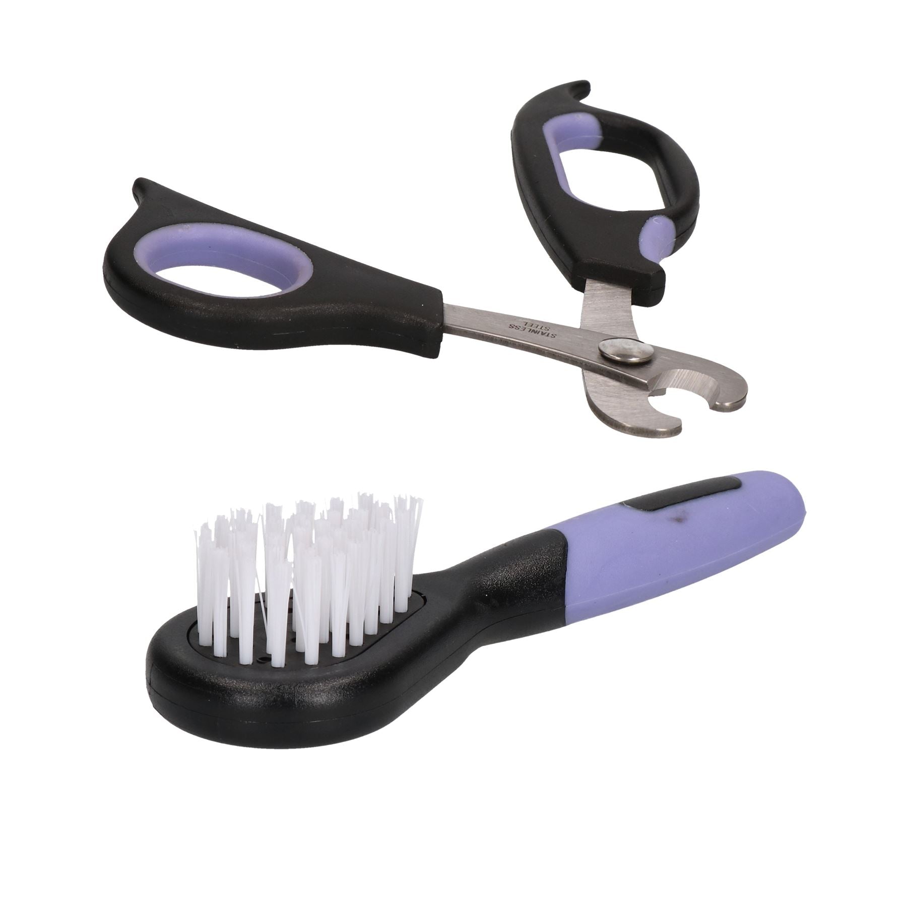 Coupe-griffes de luxe pour petits animaux, coupe-ongles et mini brosse douce pour cochon d'Inde et lapin