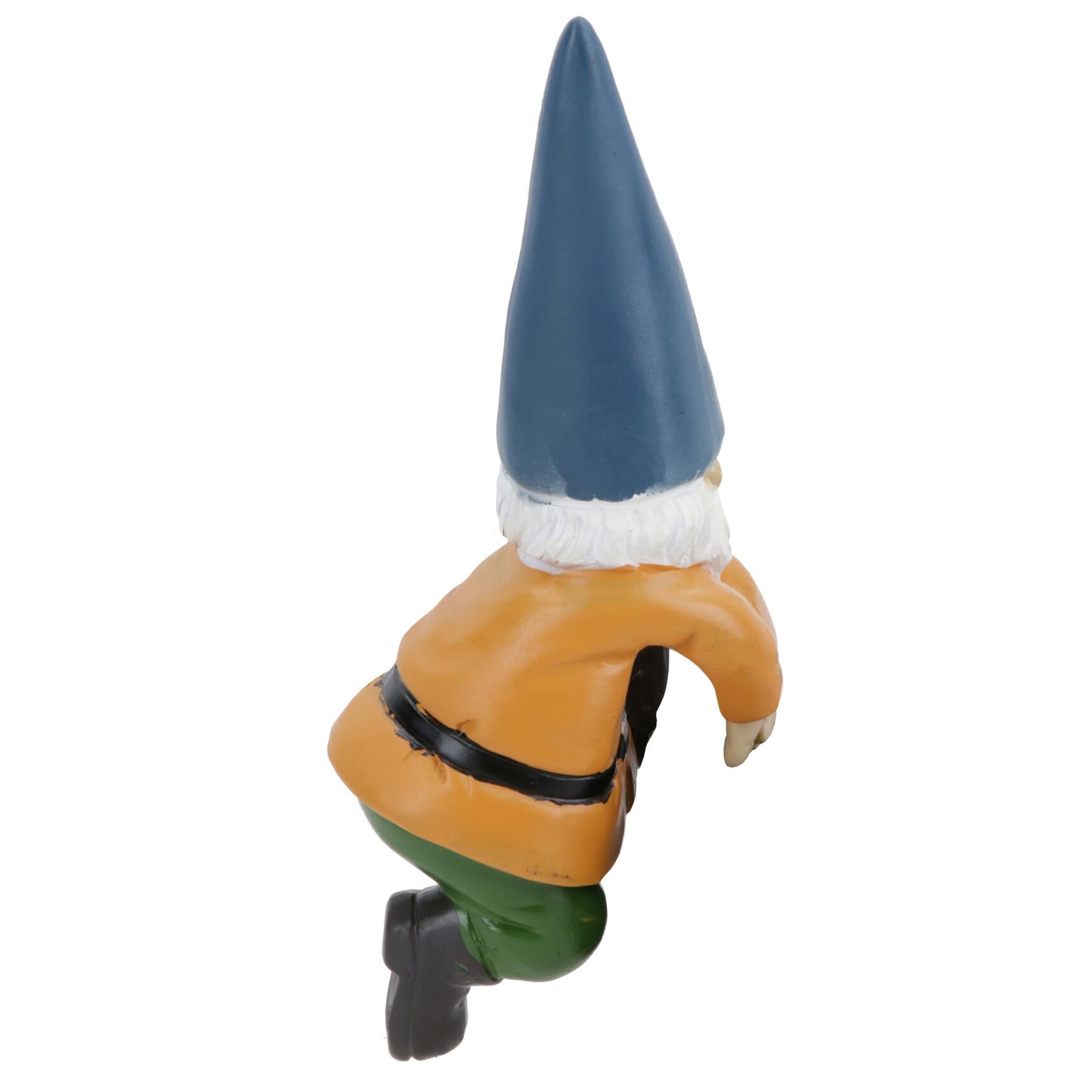 Gnome Plant Pot Hanger Garden Home Yard Ornament Statue Vase Hugger Pair