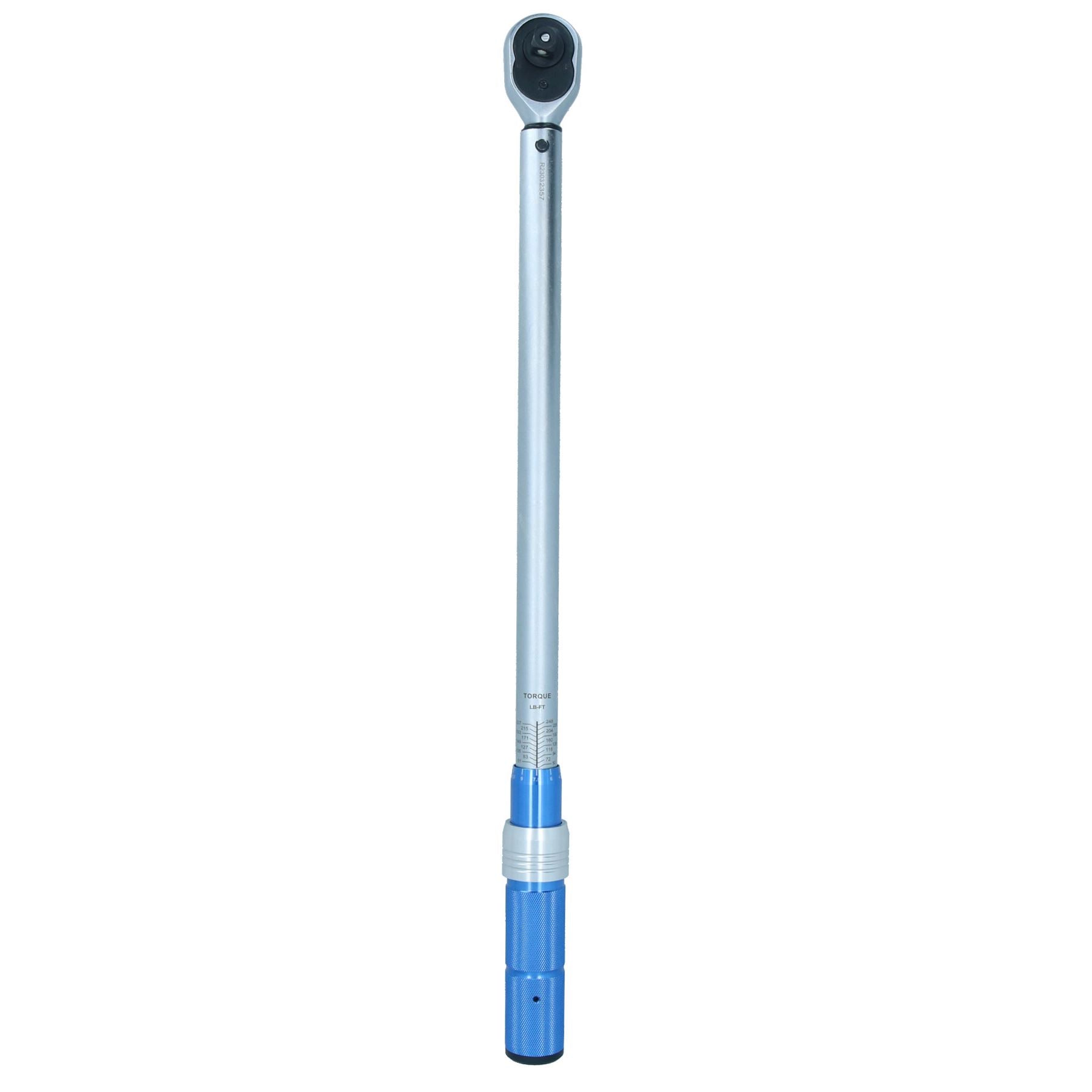 Clé dynamométrique à cliquet à entraînement 1/2 po de type micrométrique 60 – 330 Nm étalonnée et certifiée