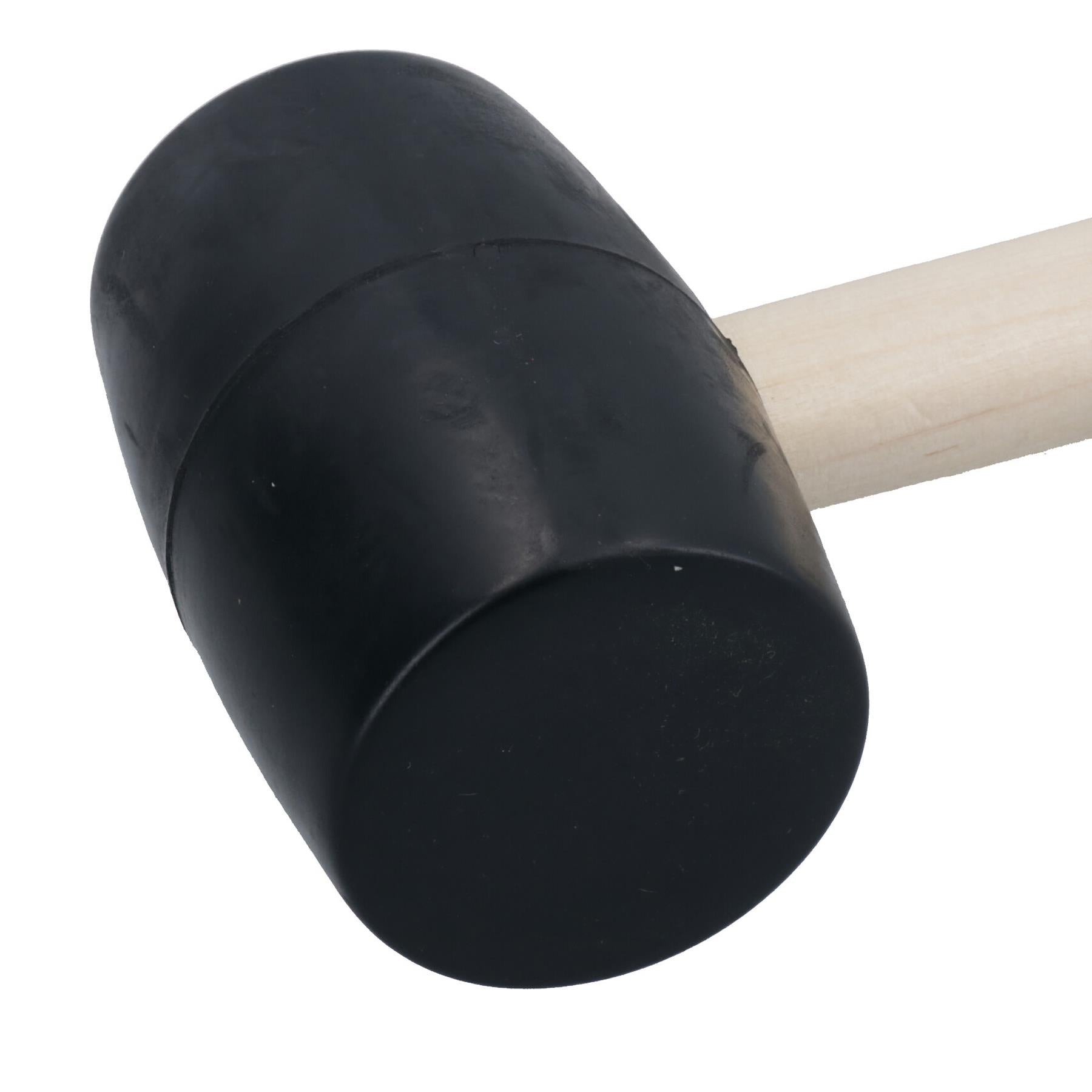 16oz Heavy Duty Gummihammer Hammer Holzgriff mit weichem Griff hinterlässt keine Spuren