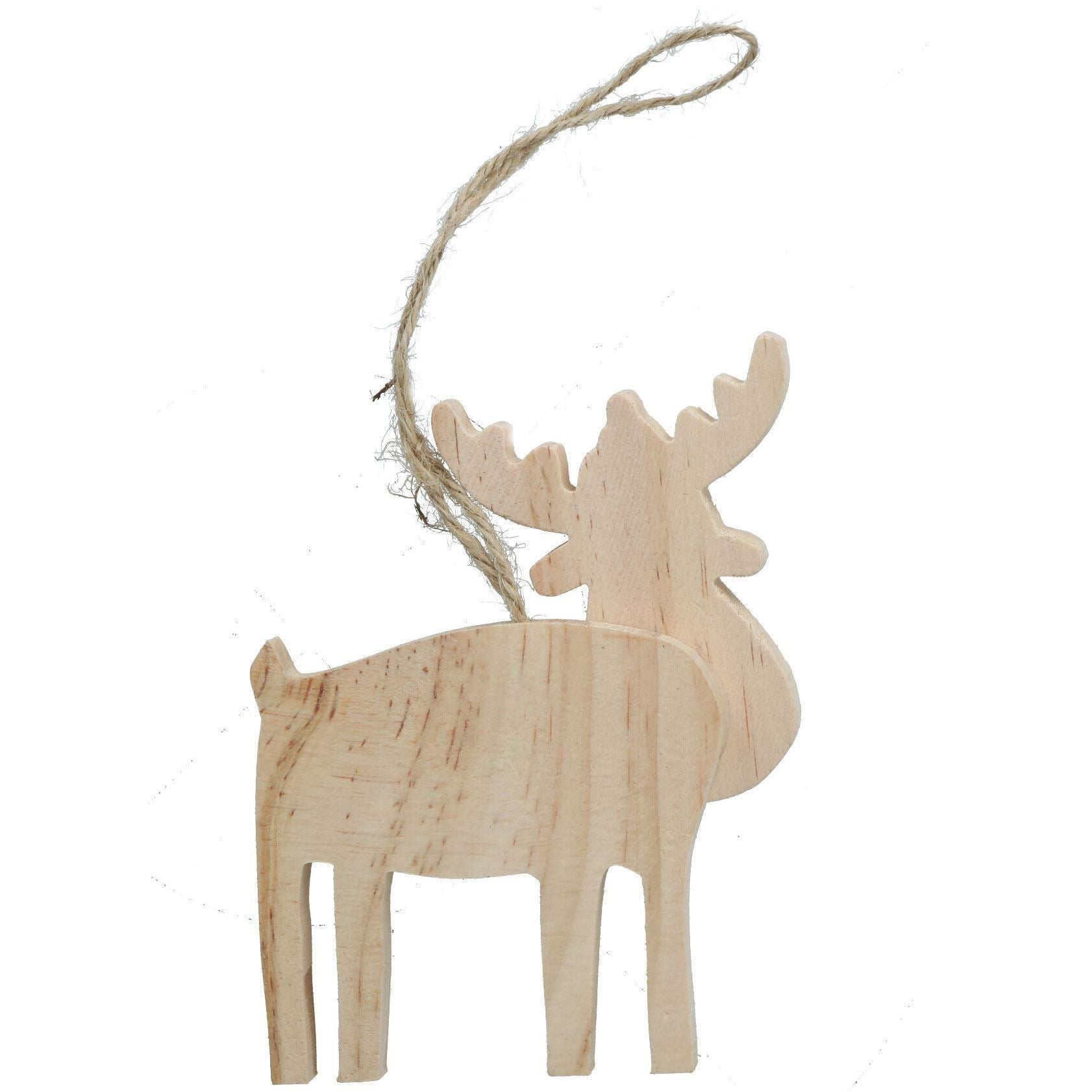 Small Animals Christmas Gift Rodolfo Reindeer Gnaw 13 x 9.5cm 3PK