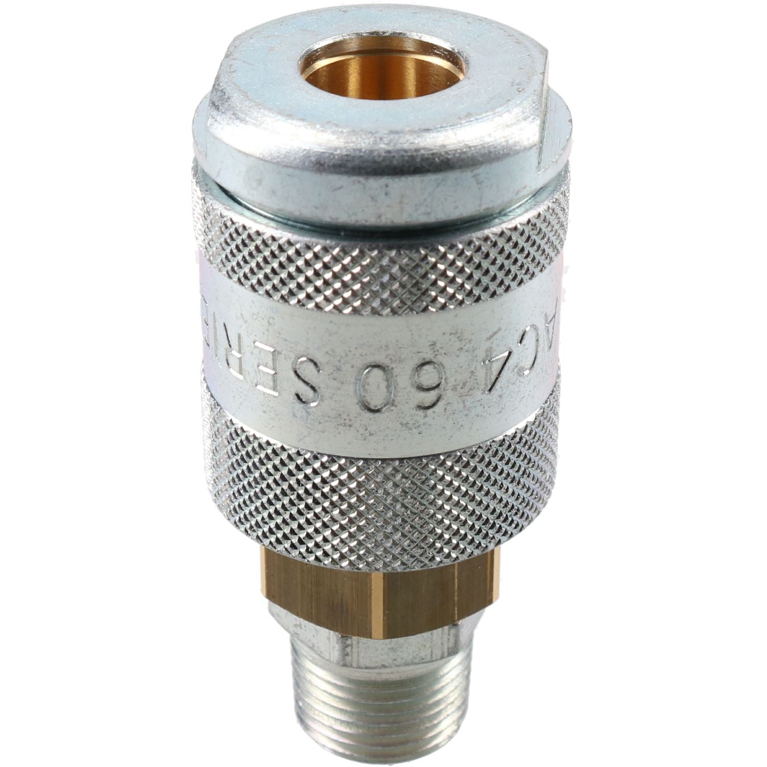 Raccord femelle série PCL 60, filetage mâle 3/8" BSP et adaptateur de raccord d'air mâle
