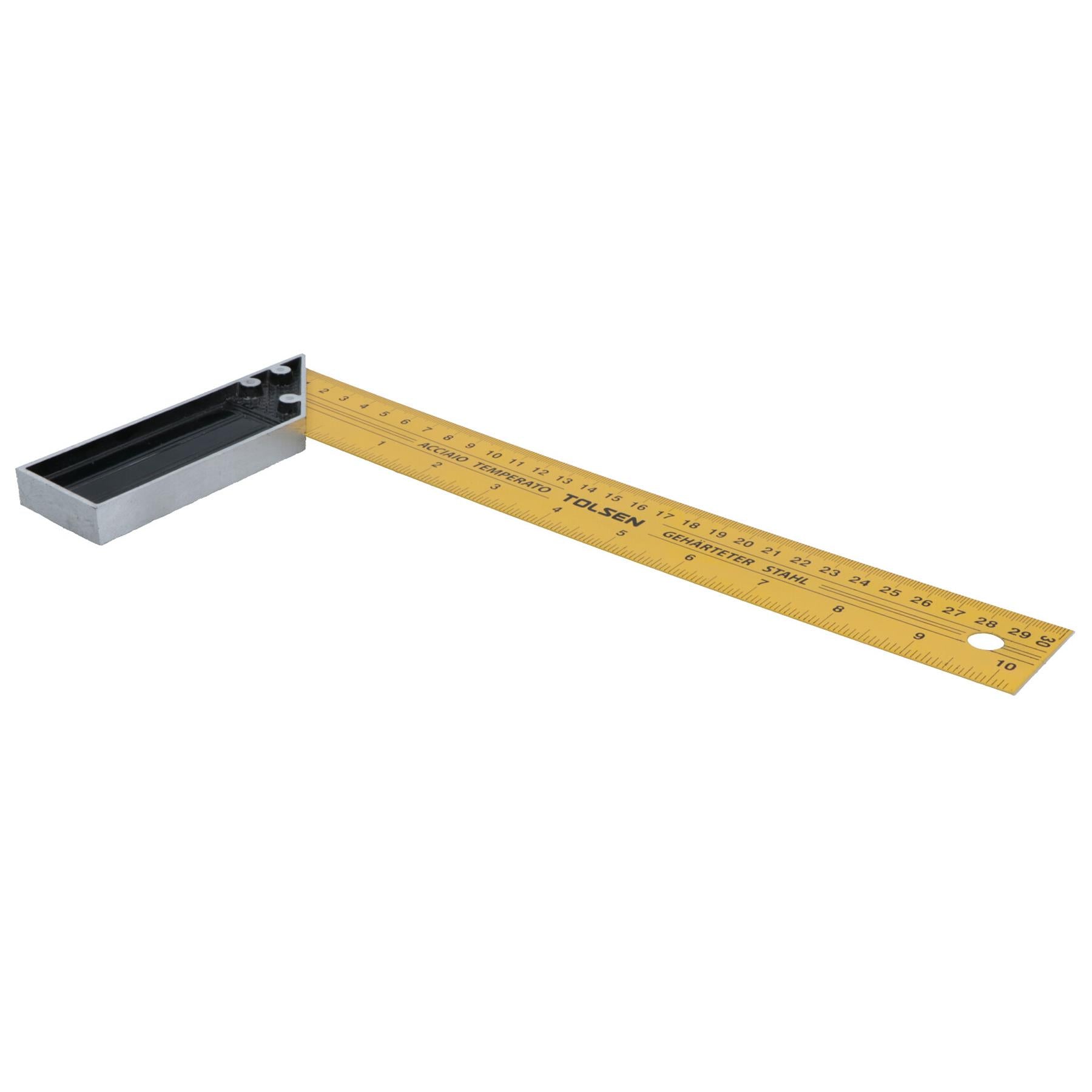 12" (300mm) Aluminium Try Engineer Square Precision Tri Set Square Right Angle