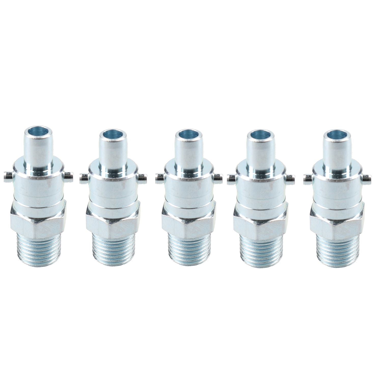 PCL Instant Air Hose Fitting Male Adaptor 1/4" BSP Male Thread Bayonet AA5102 x5