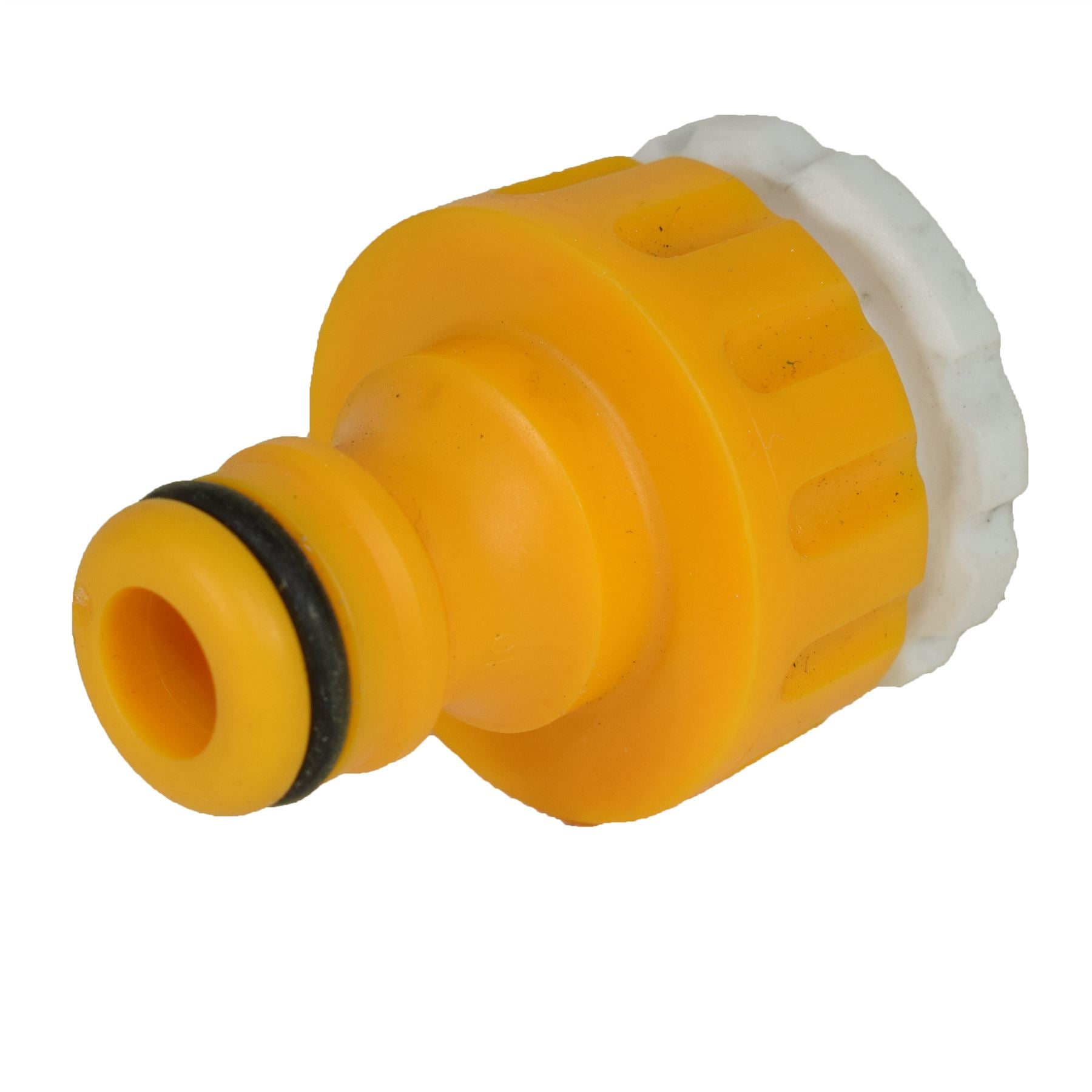 3/4" BSP Tap Adaptor With White Insert Adaptor 1/2" BSP Pipes Garden Water