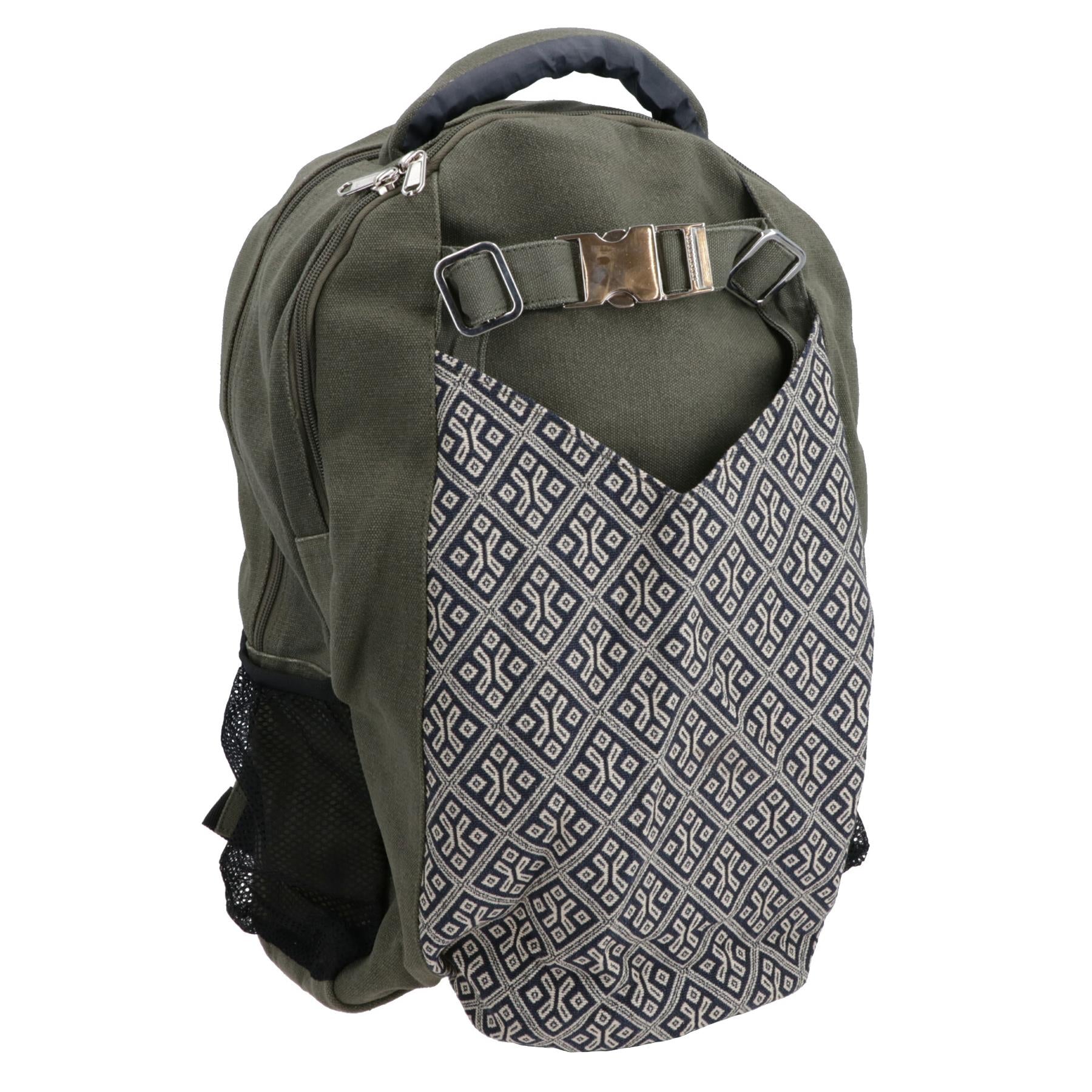 Yoga Pilates Backpack Kit Bag Travel Mat Blue or Green Studio Gym Fitness