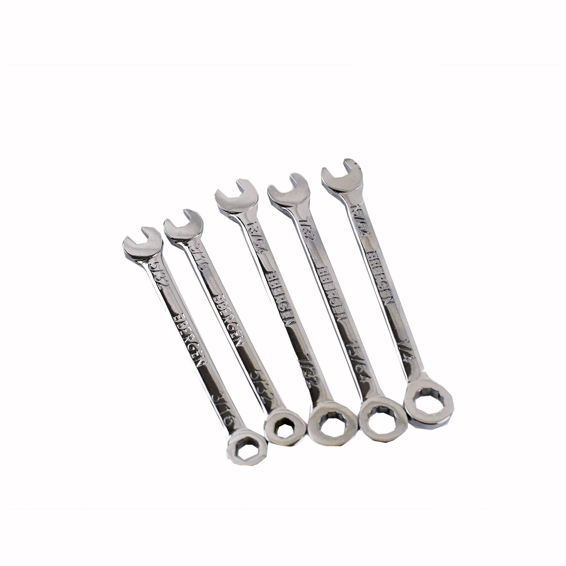 Imperial SAE AF Mini Combination Ring Spanner Set 3/16" - 7/16" 10pc Set