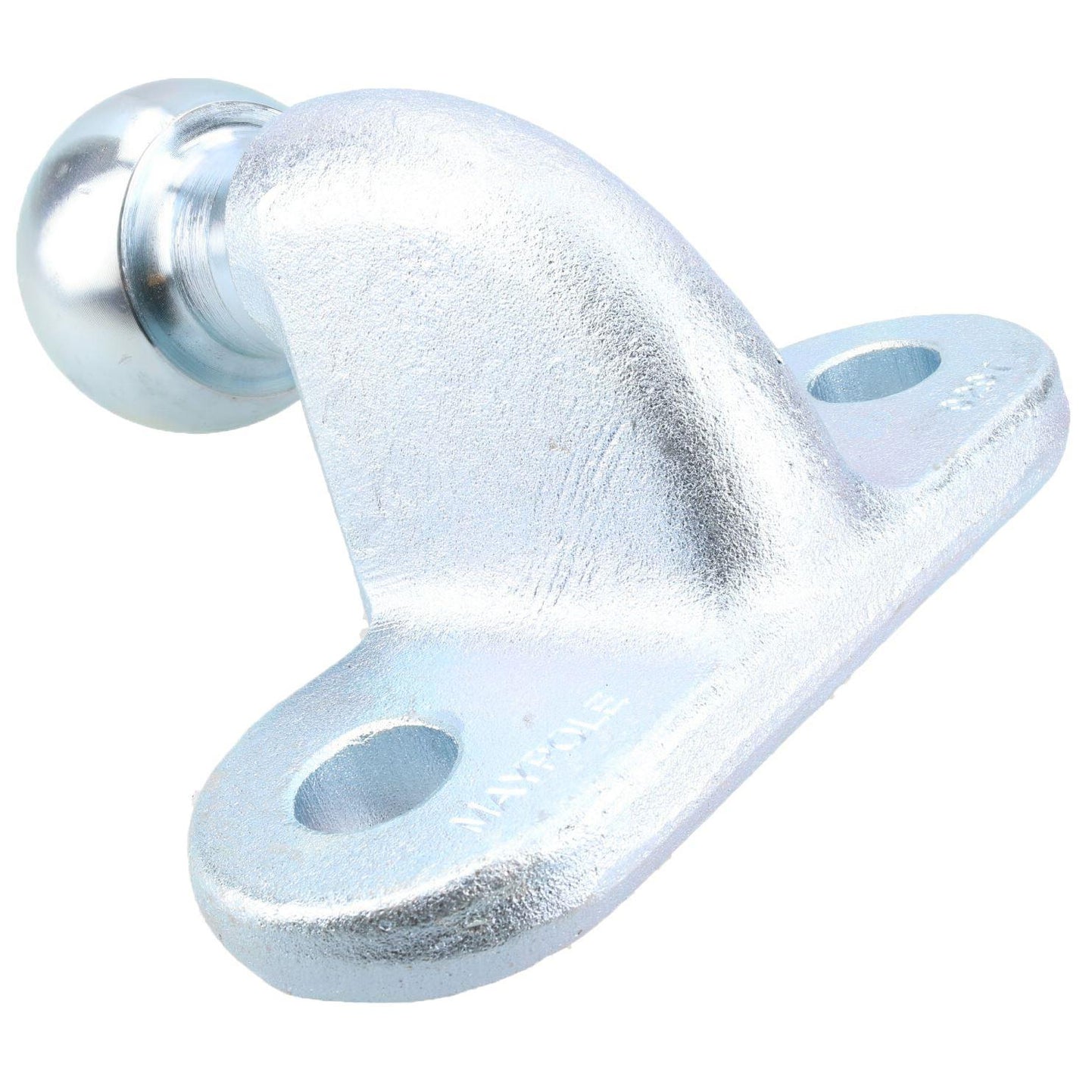 Boule de remorquage robuste de 50 mm pour barre de remorquage, montage standard de 90 mm, homologuée par l'UE