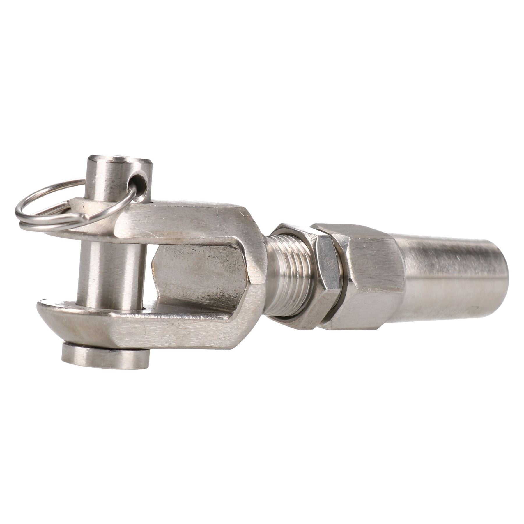Raccord de câble métallique DIY Raccord d'extrémité de gréement sans emmanchement en acier inoxydable 316
