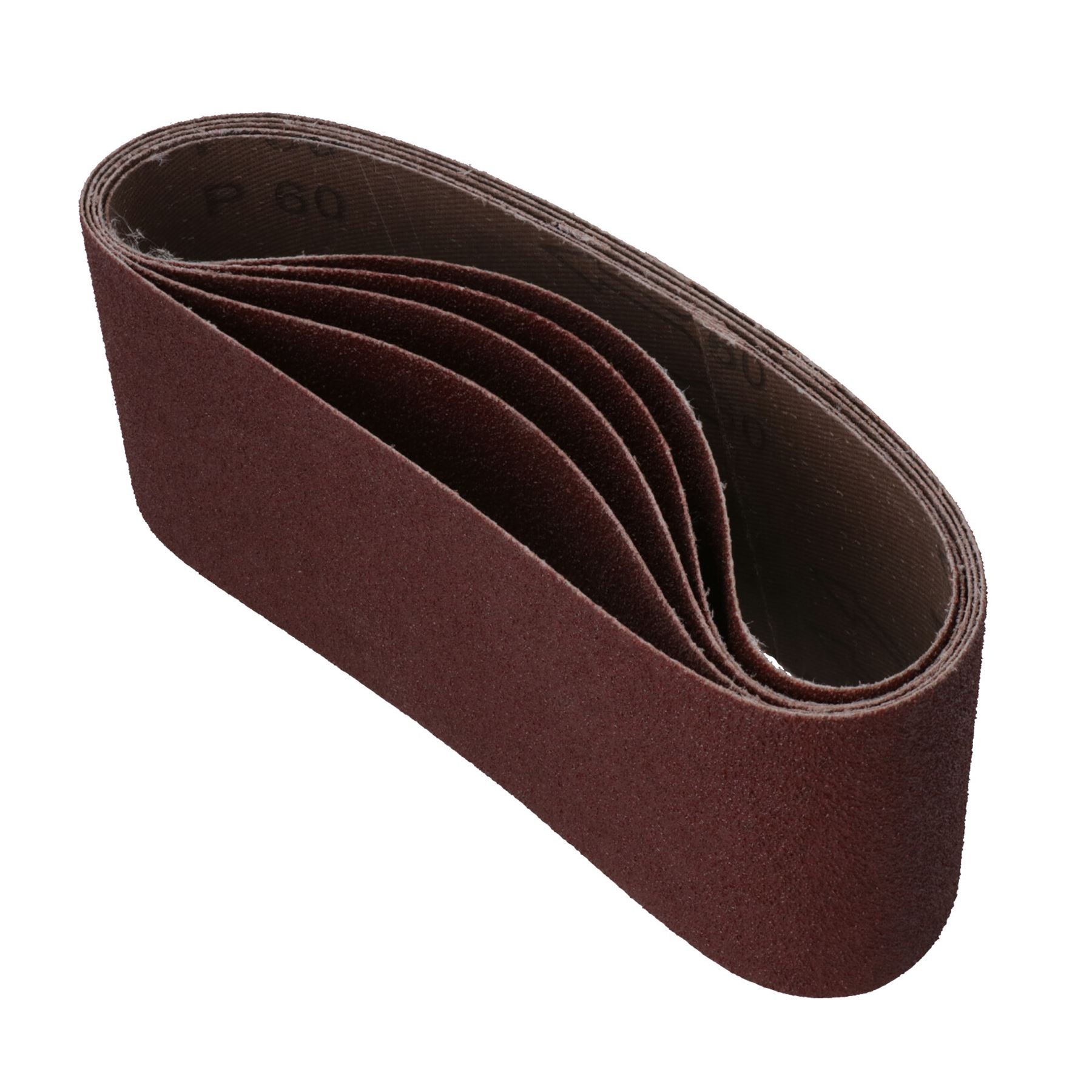 Disques abrasifs pour ponceuse à bande, grain mixte 40, 60, 80, 120, 75 mm x 457 mm