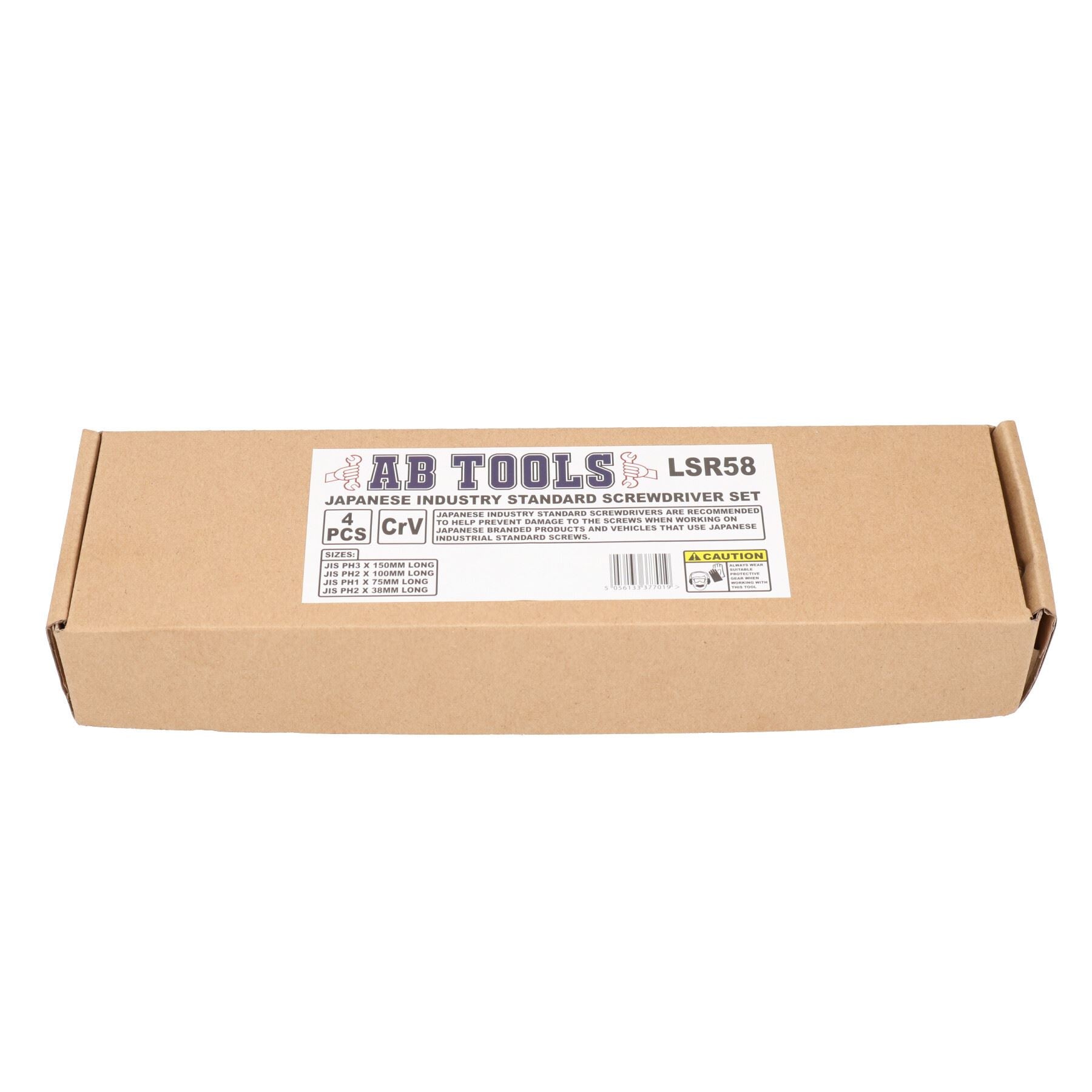 Jeu de tournevis JIS JISPH1 PH2 PH3 Lot de 4 pour vis standard japonaises