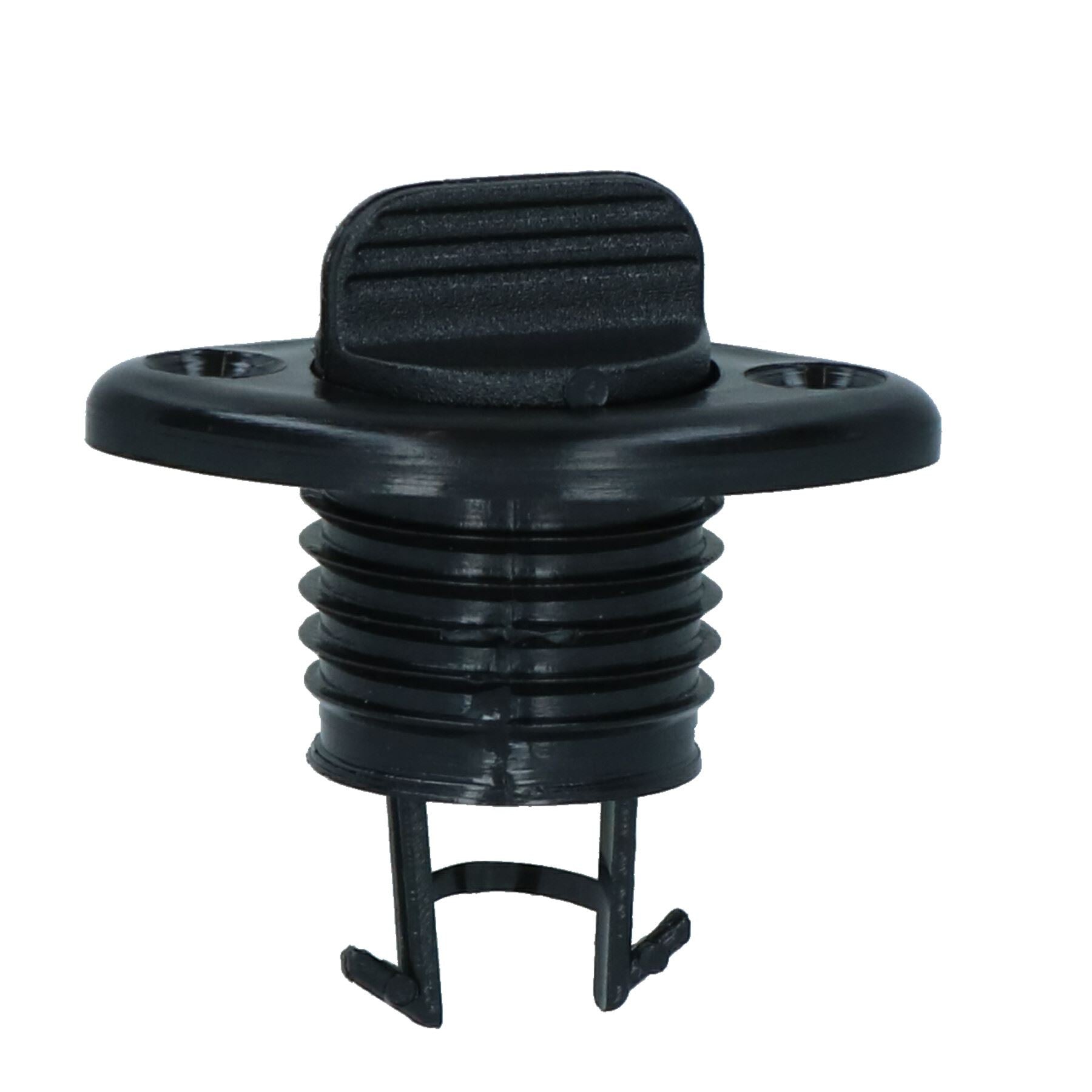 Lot de 2 bouchons de vidange pour bateau, raccord pour kayak, hors-bord, nervure, tableau arrière