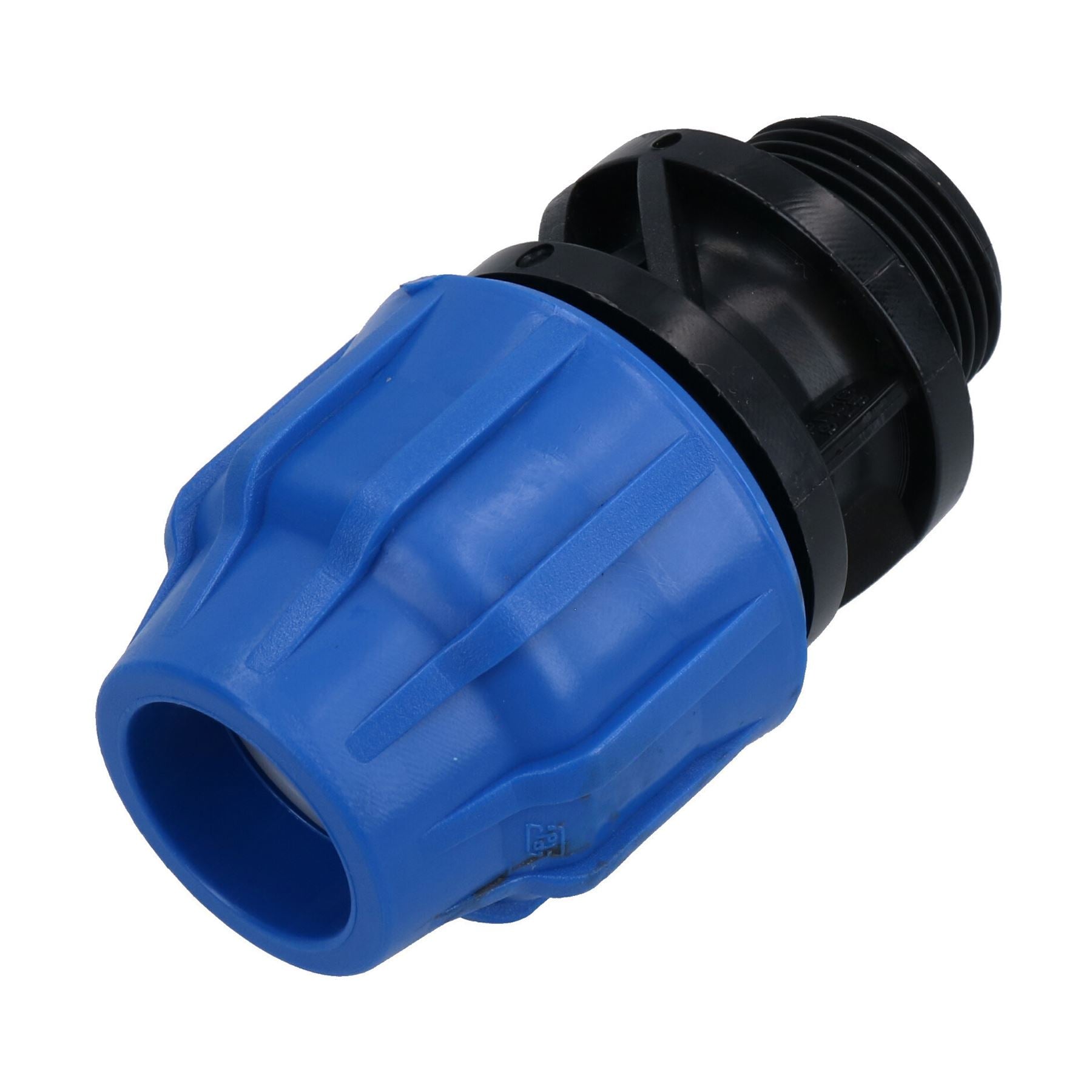 Raccord de compression pour adaptateur mâle MDPE 25 mm x 1" pour tuyau d'eau PN16