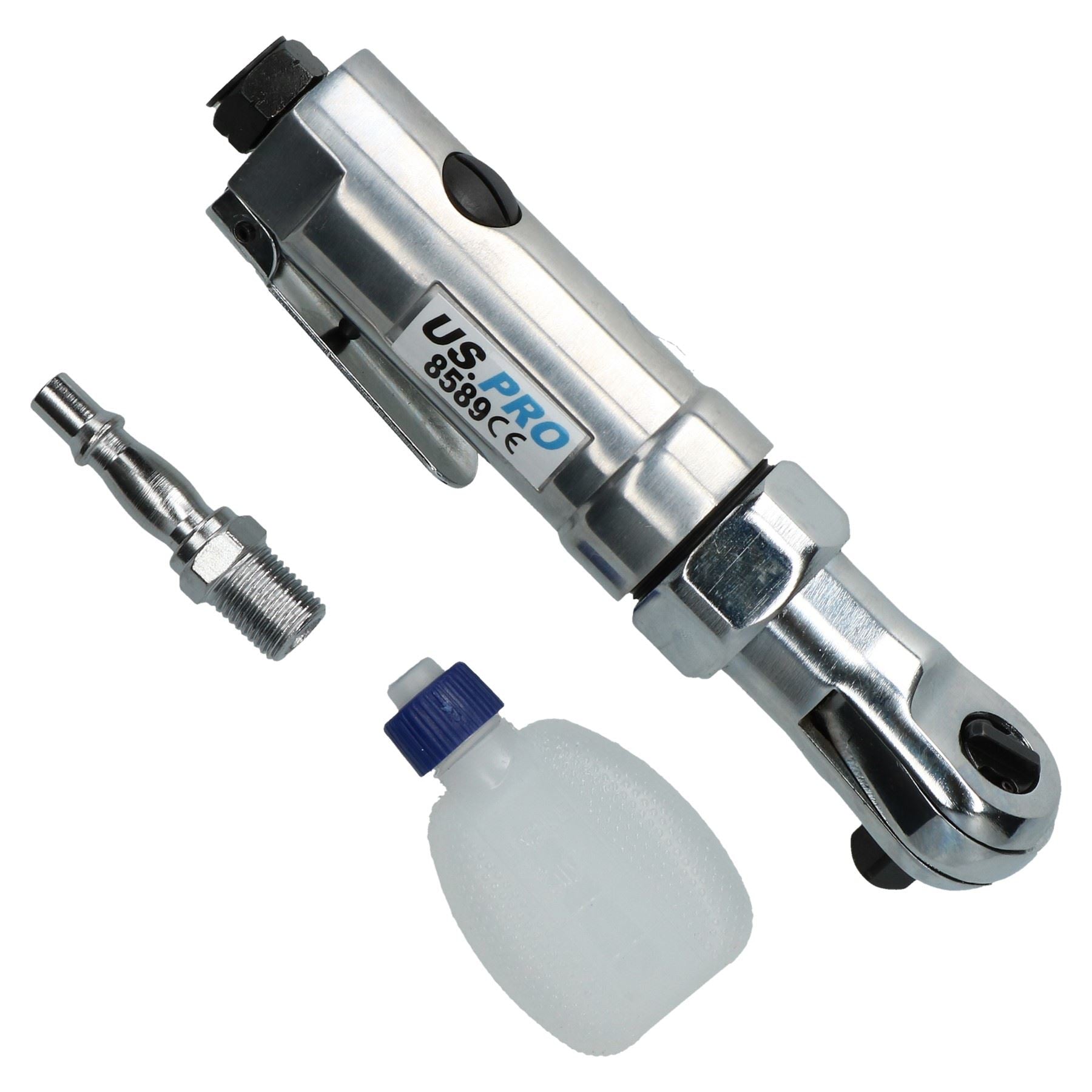 Stubby Air Ratsche / Schraubenschlüssel 3/8" Antrieb von US Pro AT005