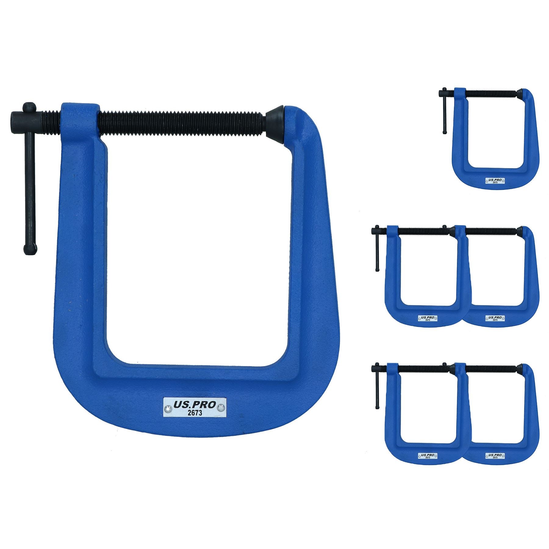 3" (75 mm) tiefe Kehle (4-1/2") G-Klemme Griffhalter Klemme Schraubstock Klemmen