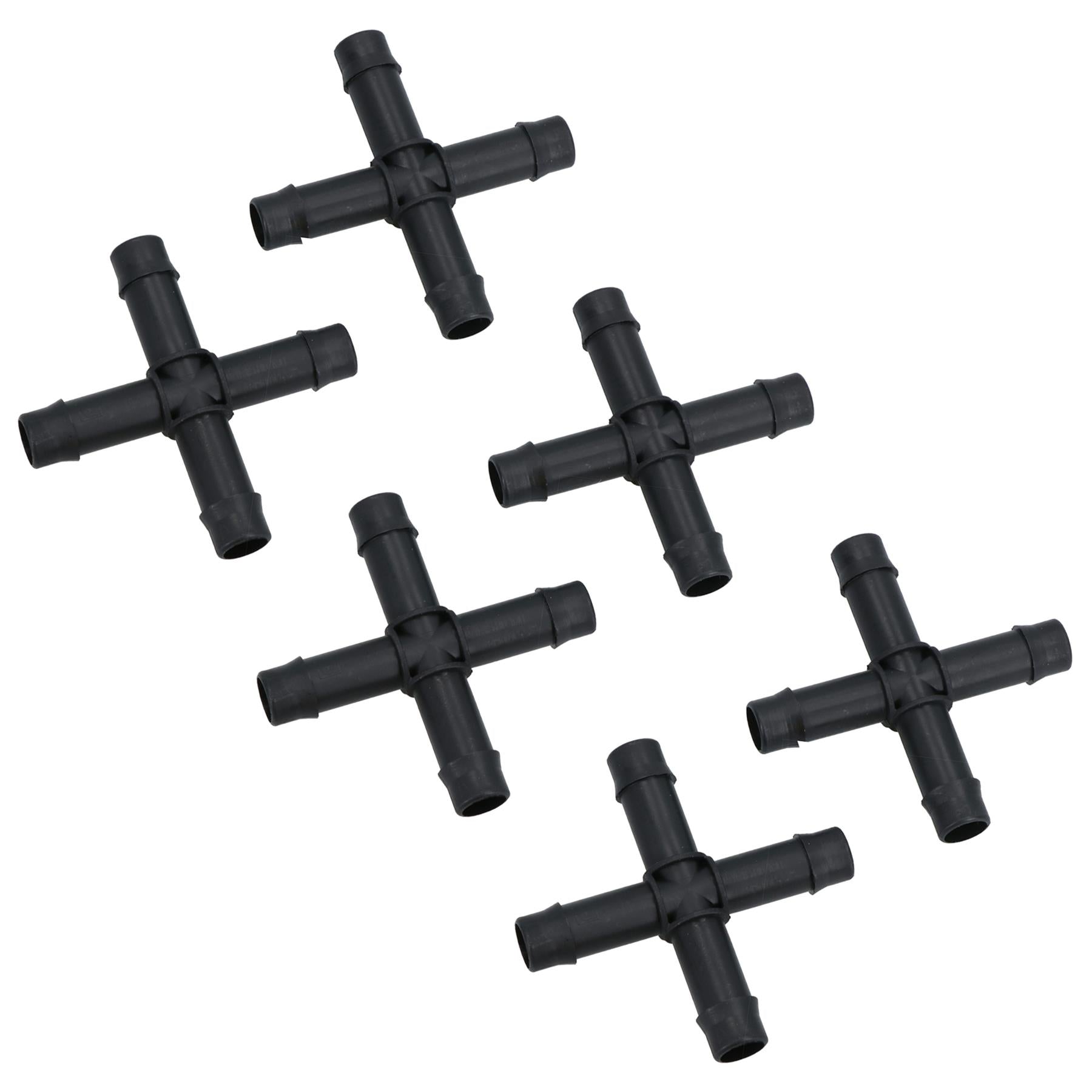 Hozelock Cross Connectors Pipe Joiners For 13mm Pipe Garden Micro Irrigation